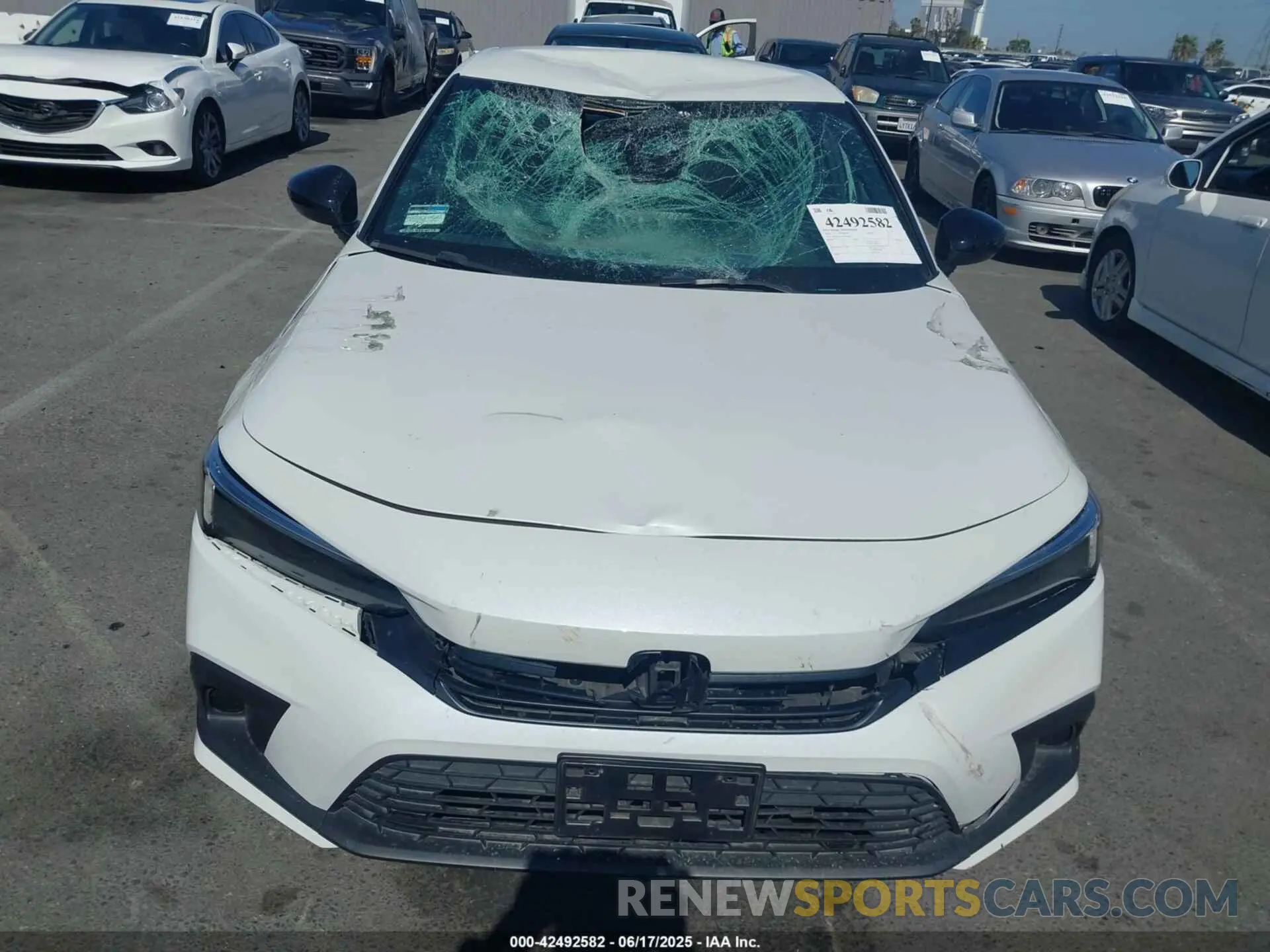 6 Photograph of a damaged car 2HGFE2F51PH563060 HONDA CIVIC 2023