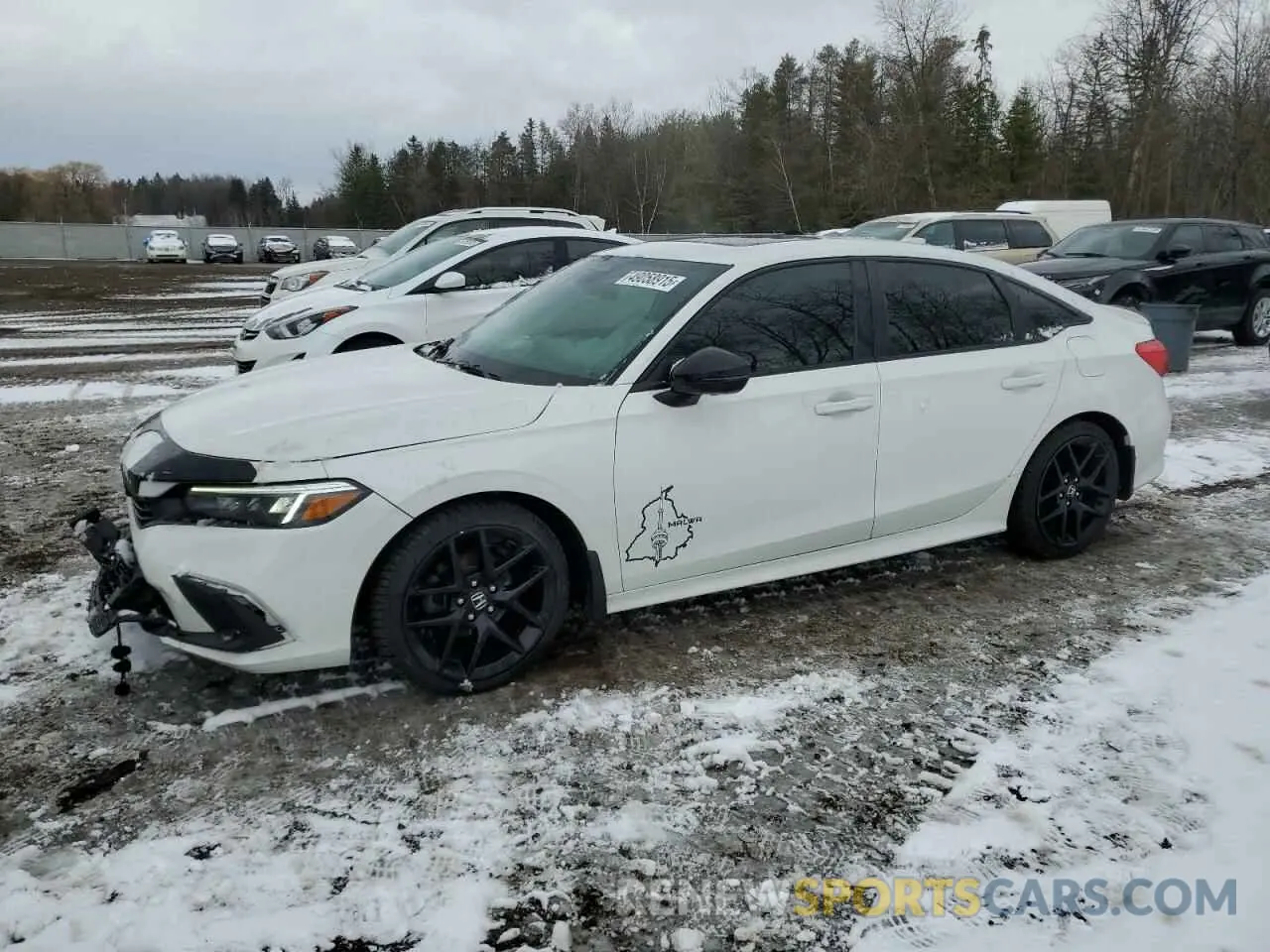 1 Photograph of a damaged car 2HGFE2F52PH112283 HONDA CIVIC 2023