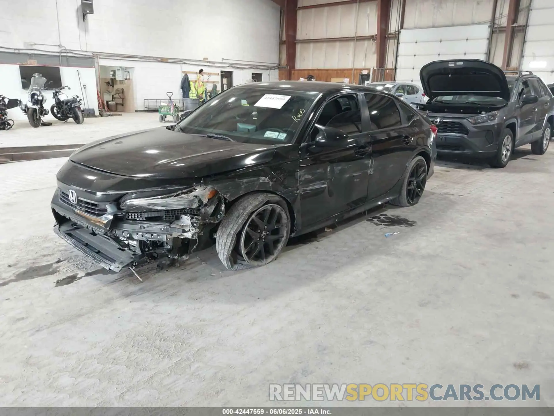 2 Photograph of a damaged car 2HGFE2F52PH505538 HONDA CIVIC 2023