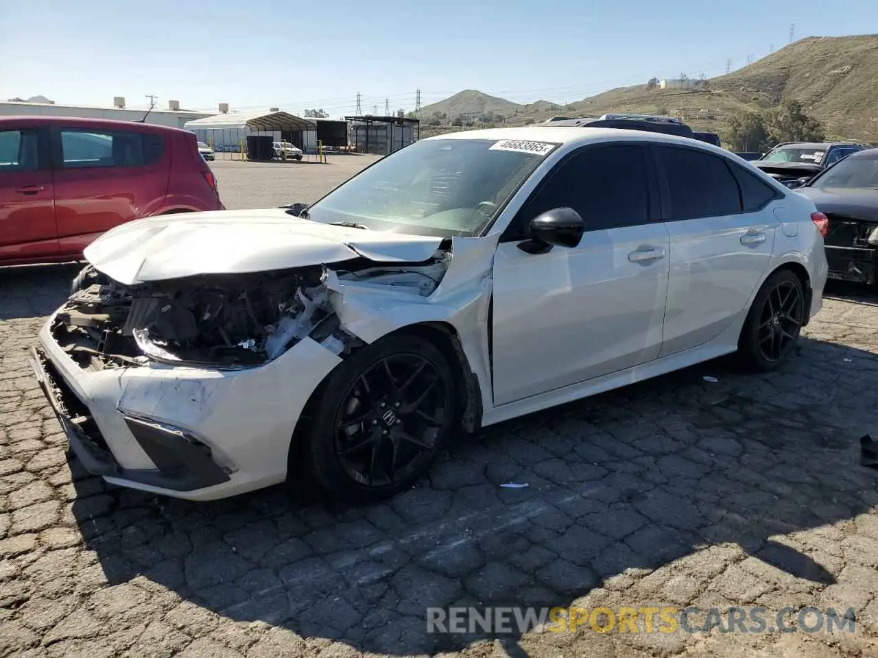 1 Photograph of a damaged car 2HGFE2F52PH517091 HONDA CIVIC 2023
