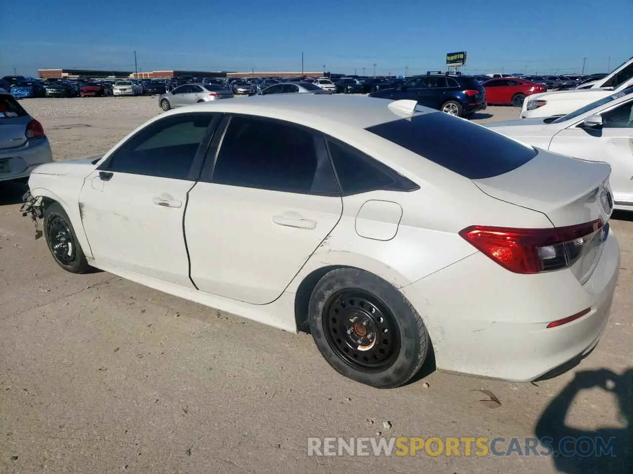 2 Photograph of a damaged car 2HGFE2F52PH518029 HONDA CIVIC 2023