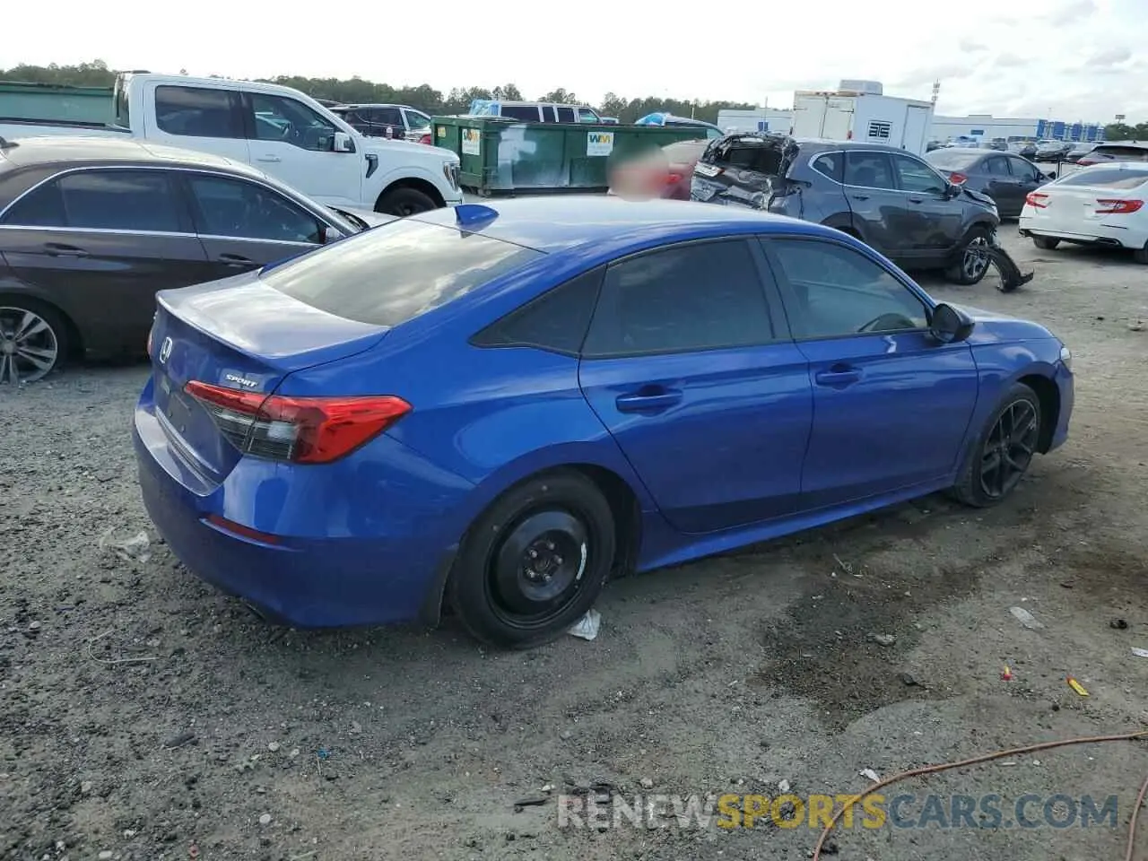 3 Photograph of a damaged car 2HGFE2F52PH520895 HONDA CIVIC 2023