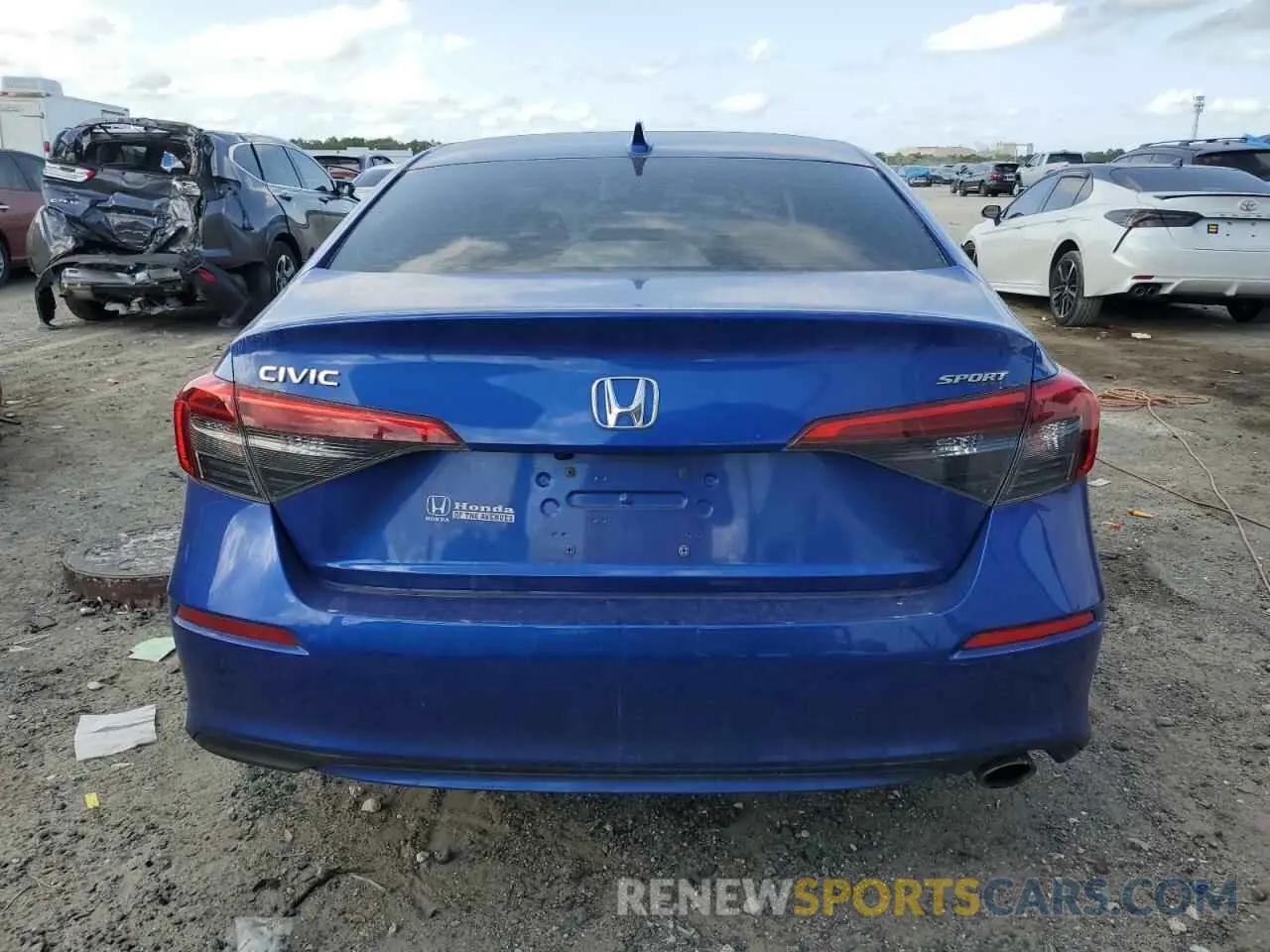 6 Photograph of a damaged car 2HGFE2F52PH520895 HONDA CIVIC 2023