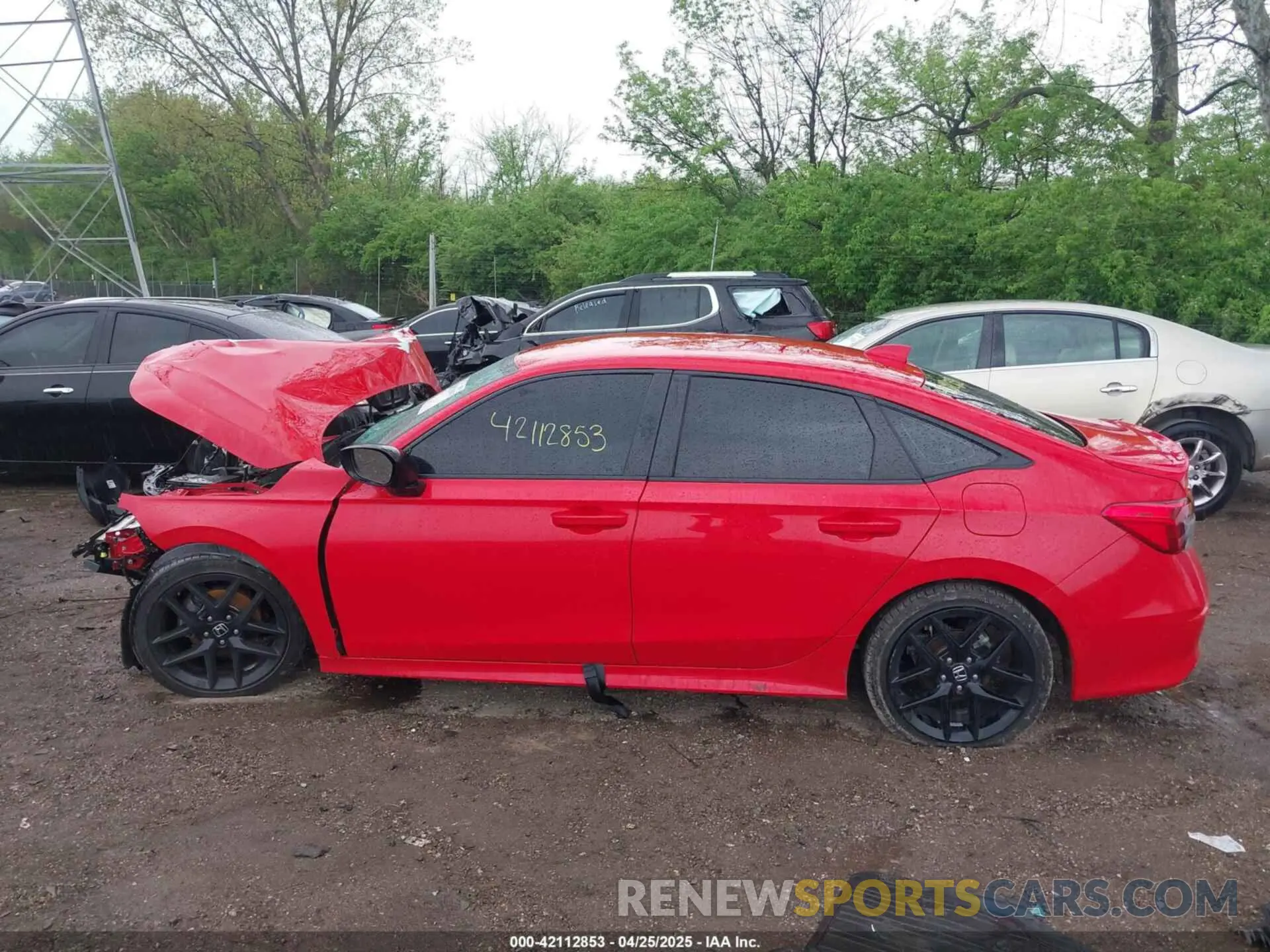 14 Photograph of a damaged car 2HGFE2F52PH523053 HONDA CIVIC 2023