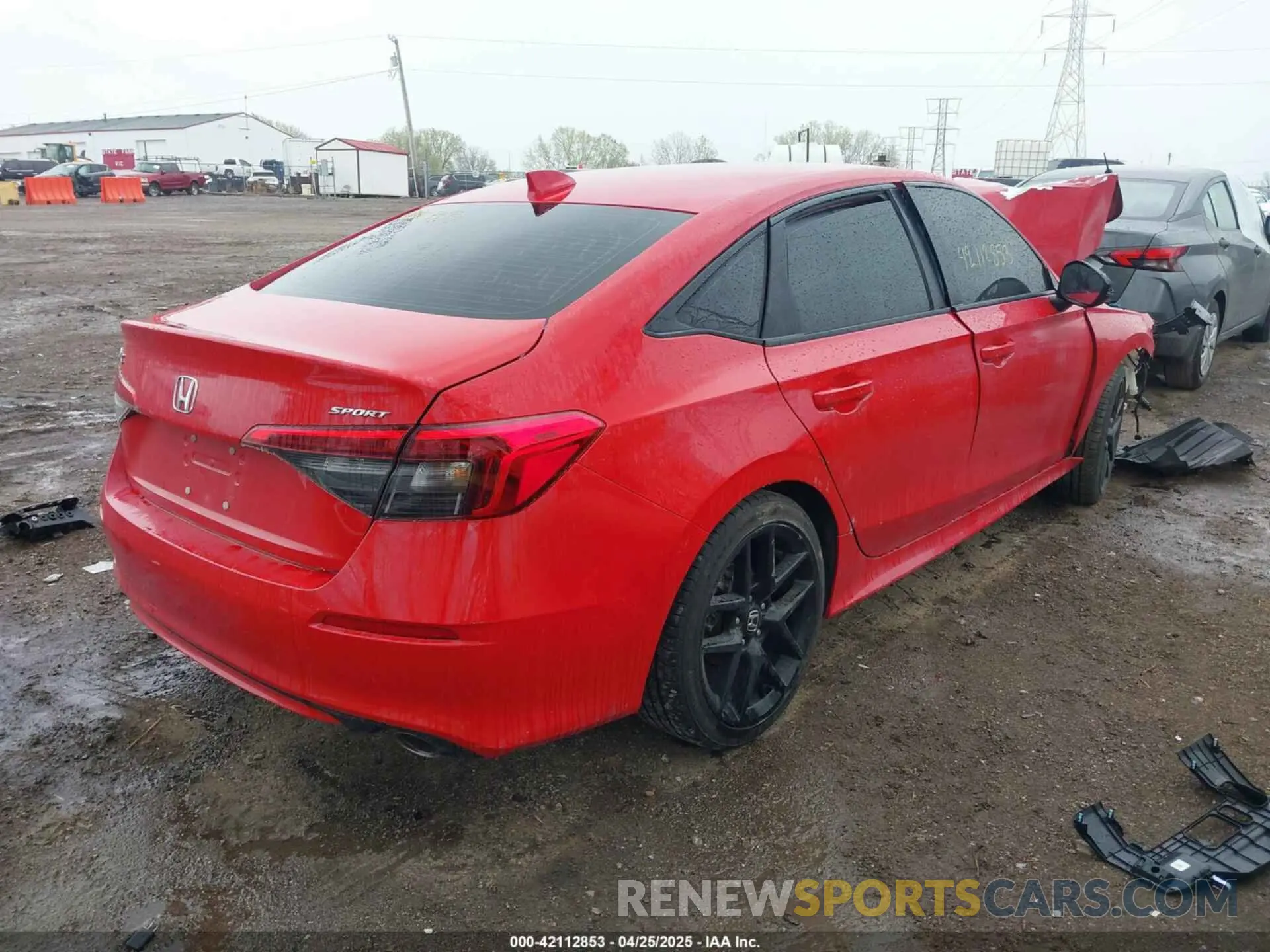 4 Photograph of a damaged car 2HGFE2F52PH523053 HONDA CIVIC 2023