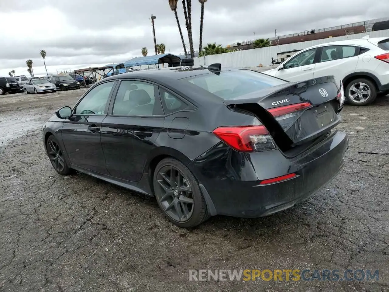 2 Photograph of a damaged car 2HGFE2F52PH525854 HONDA CIVIC 2023