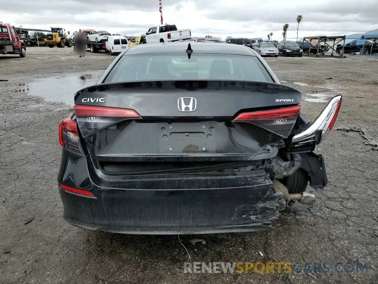 6 Photograph of a damaged car 2HGFE2F52PH525854 HONDA CIVIC 2023
