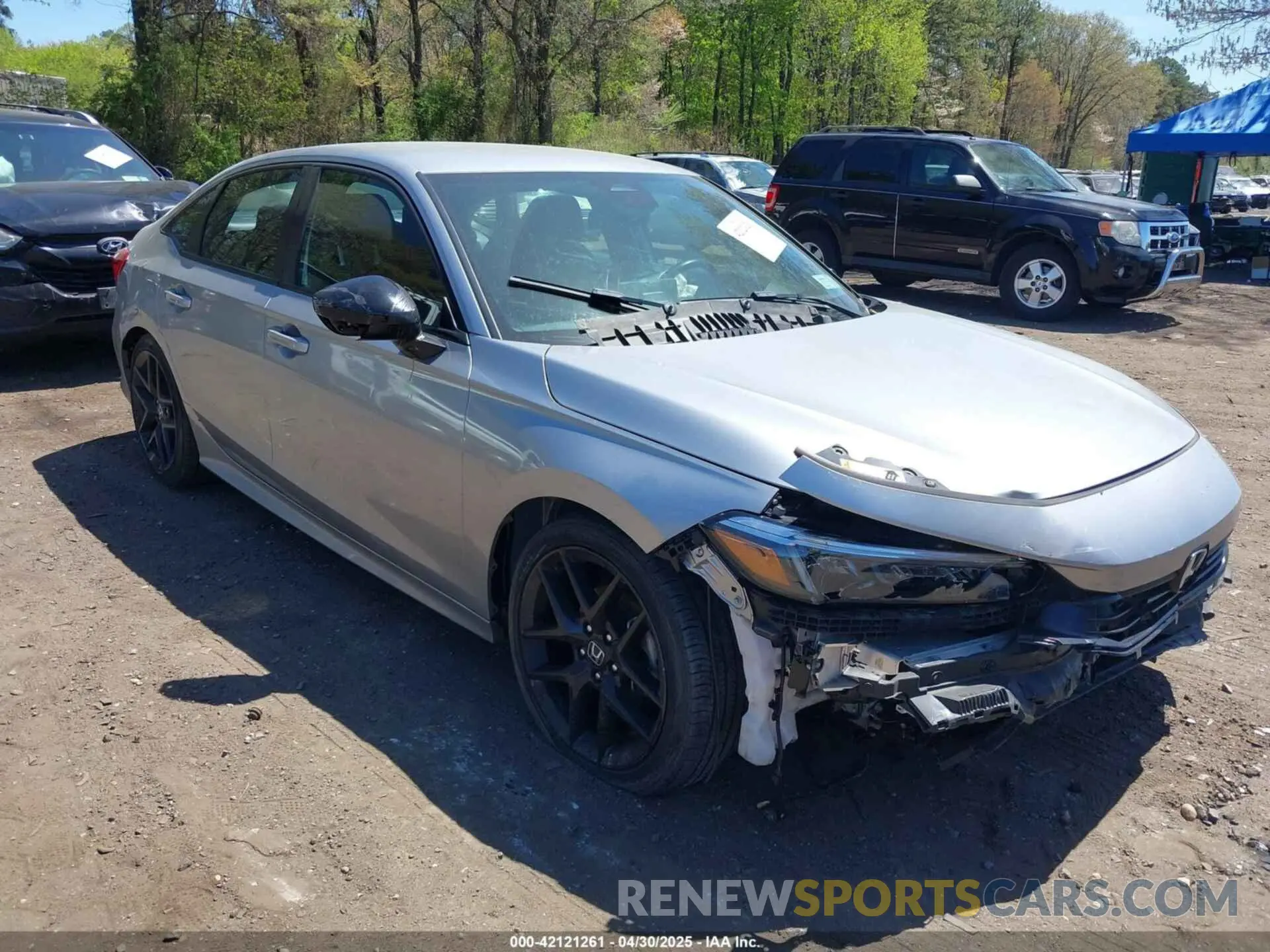 1 Photograph of a damaged car 2HGFE2F52PH529208 HONDA CIVIC 2023