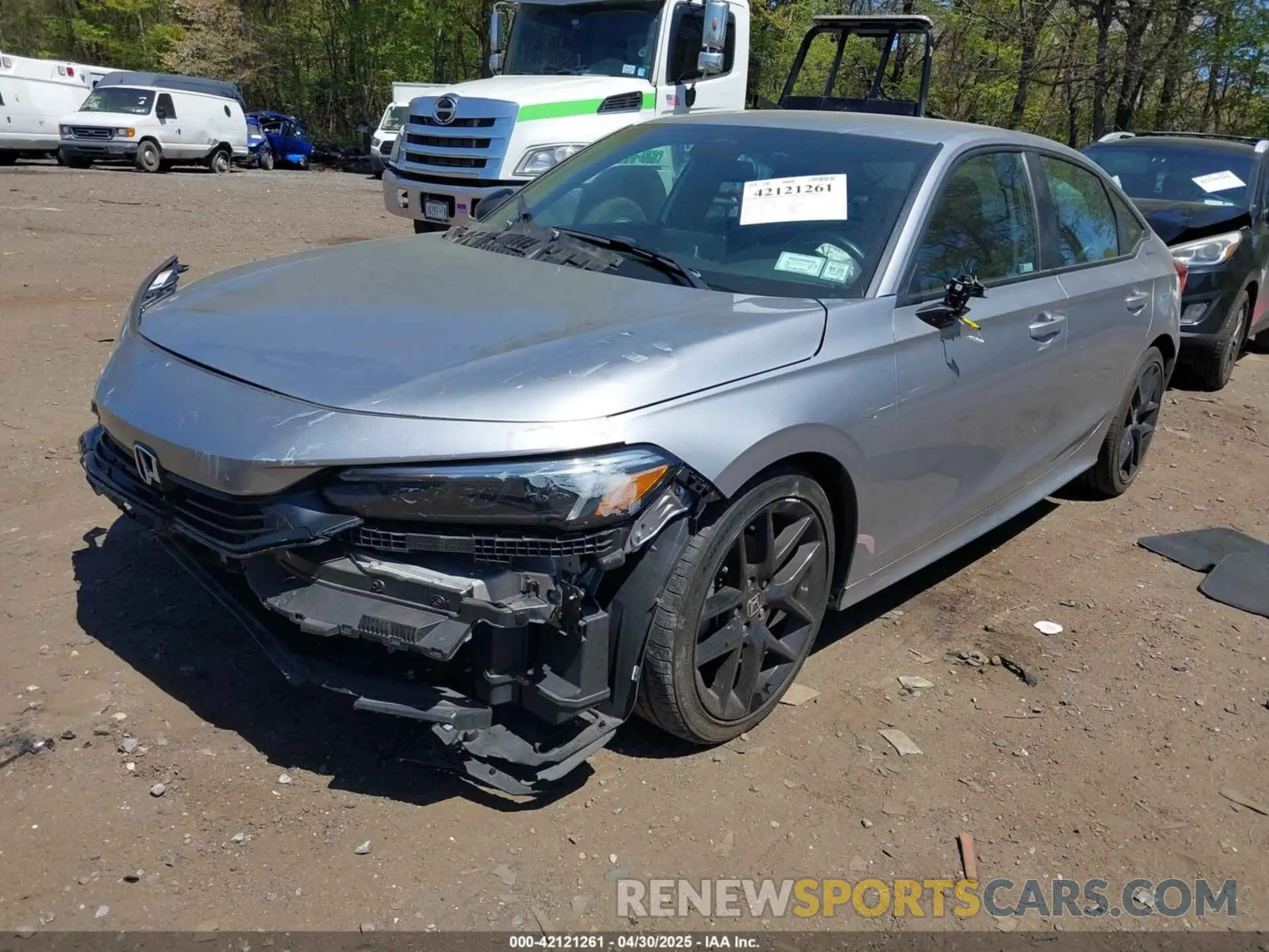 2 Photograph of a damaged car 2HGFE2F52PH529208 HONDA CIVIC 2023