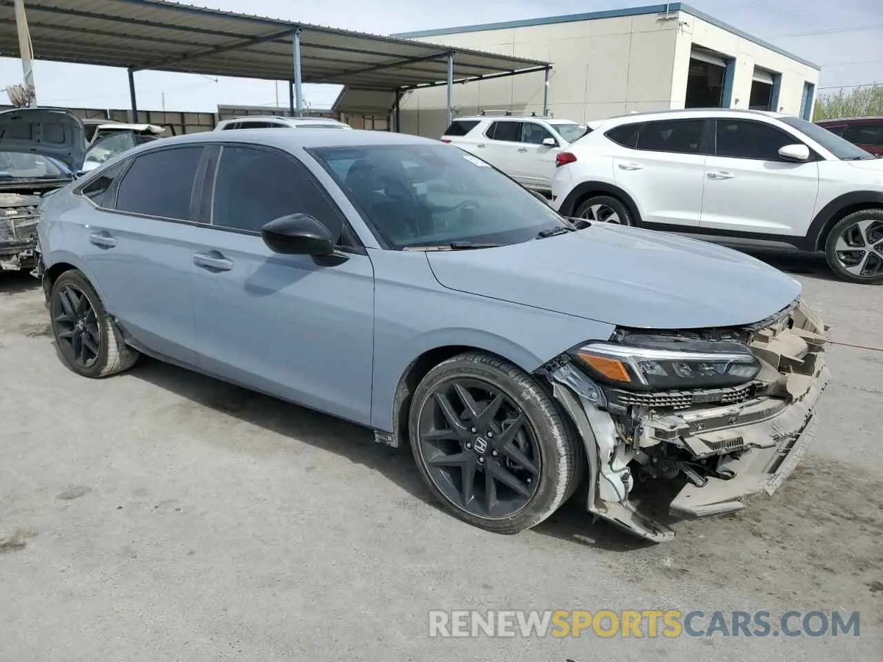 4 Photograph of a damaged car 2HGFE2F52PH530438 HONDA CIVIC 2023