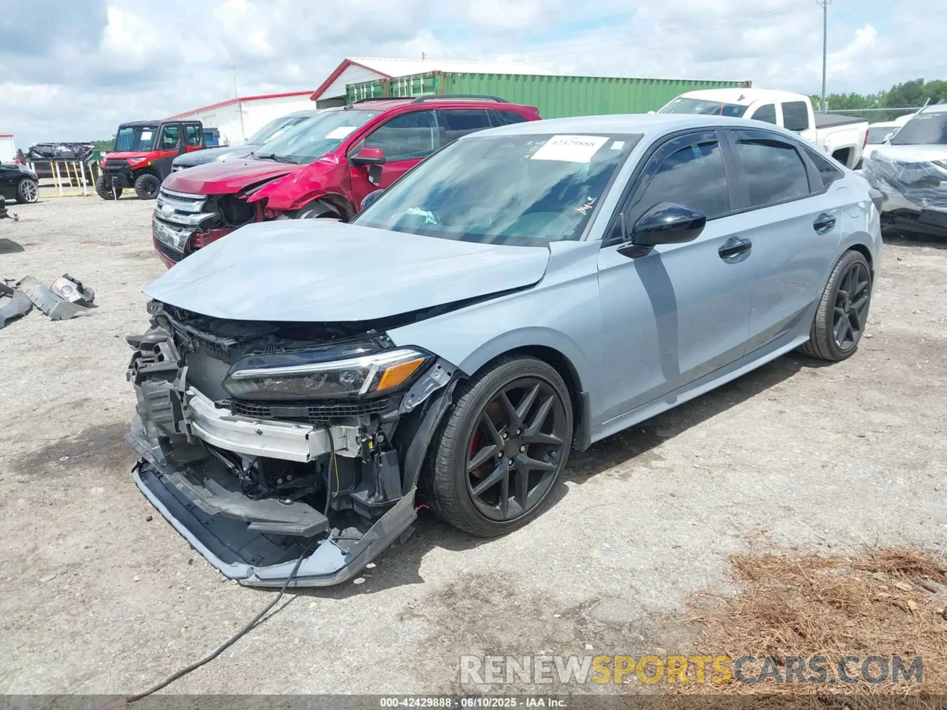 2 Photograph of a damaged car 2HGFE2F52PH530911 HONDA CIVIC 2023