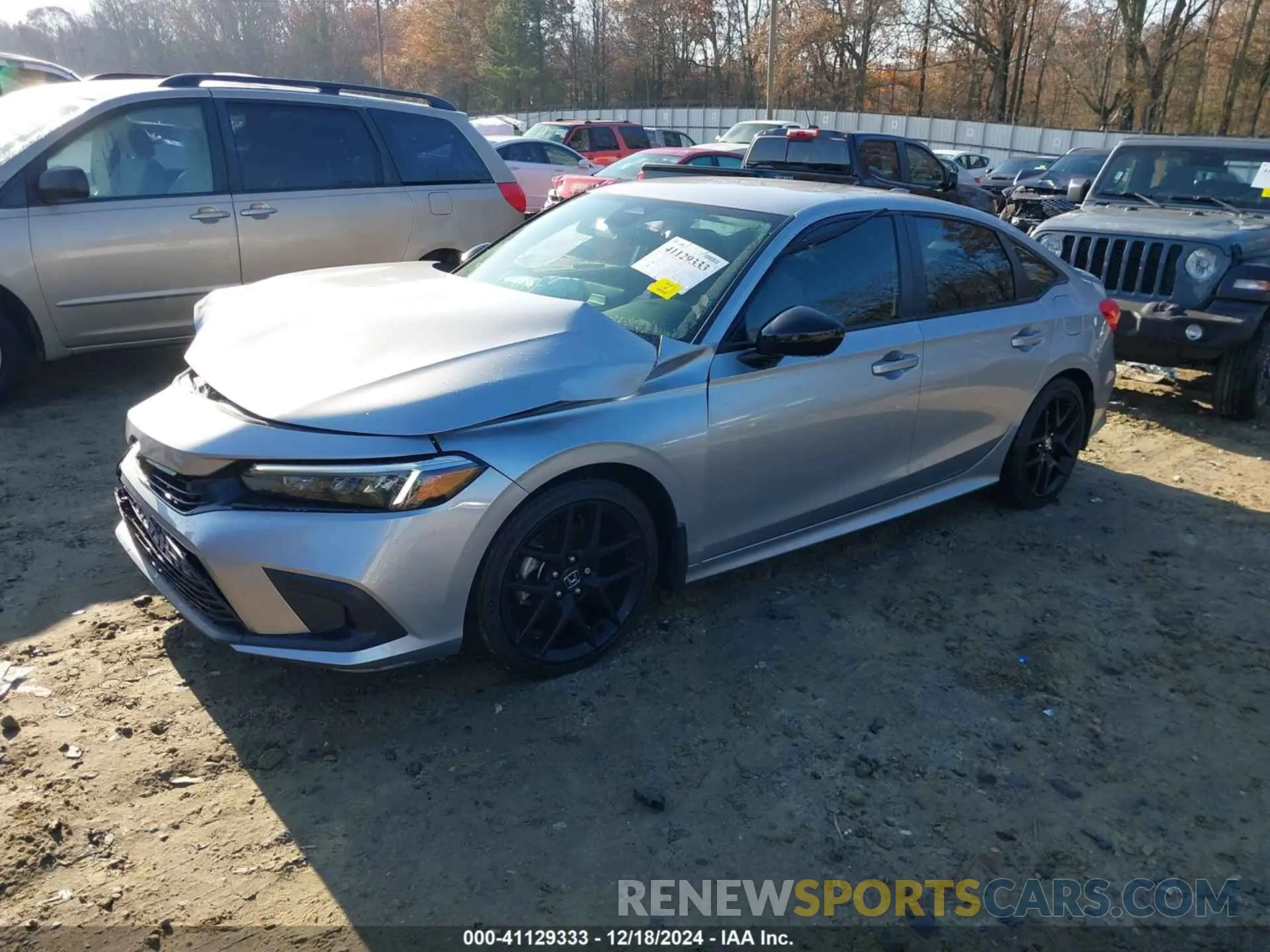 2 Photograph of a damaged car 2HGFE2F52PH547613 HONDA CIVIC 2023