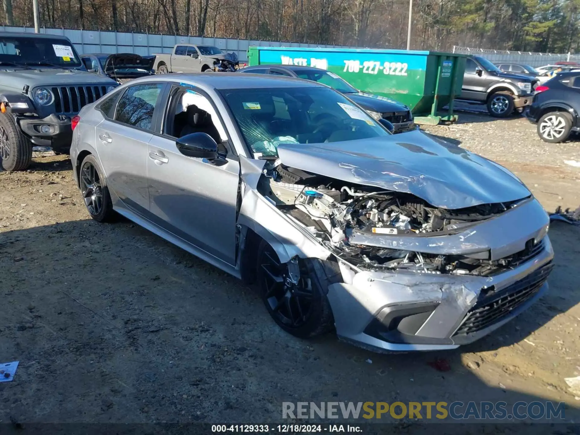 6 Photograph of a damaged car 2HGFE2F52PH547613 HONDA CIVIC 2023