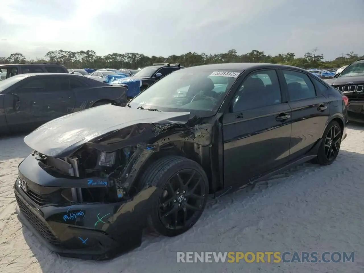 1 Photograph of a damaged car 2HGFE2F52PH563228 HONDA CIVIC 2023