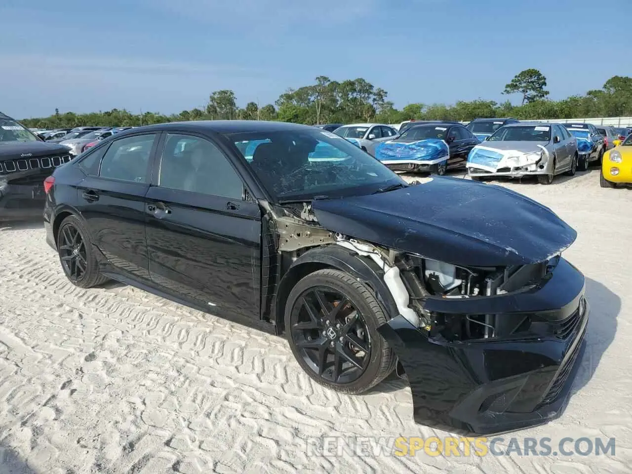 4 Photograph of a damaged car 2HGFE2F52PH563228 HONDA CIVIC 2023