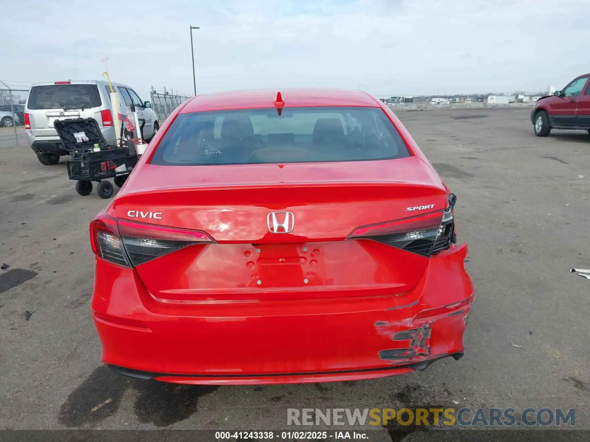 16 Photograph of a damaged car 2HGFE2F52PH571992 HONDA CIVIC 2023