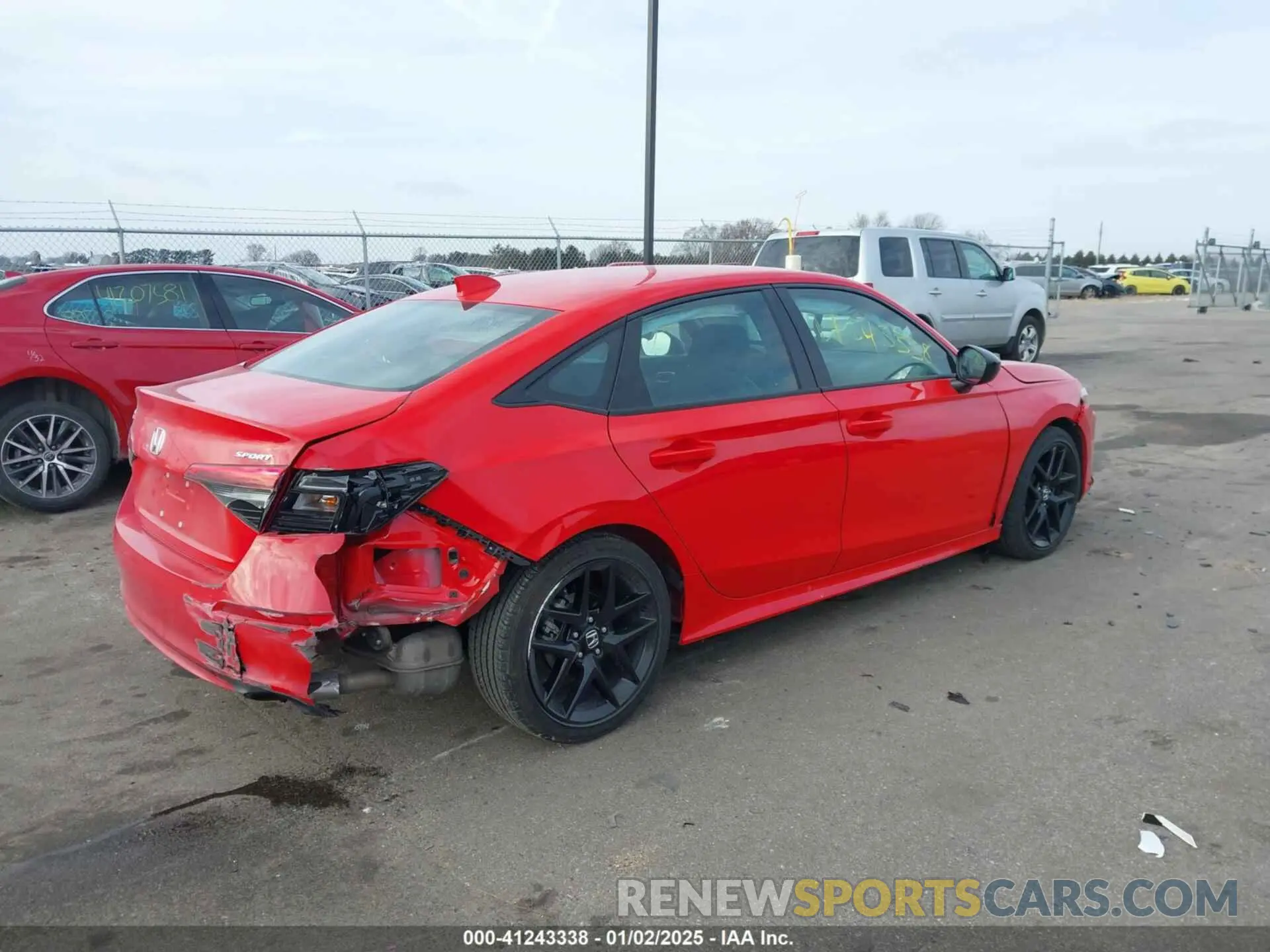 4 Photograph of a damaged car 2HGFE2F52PH571992 HONDA CIVIC 2023