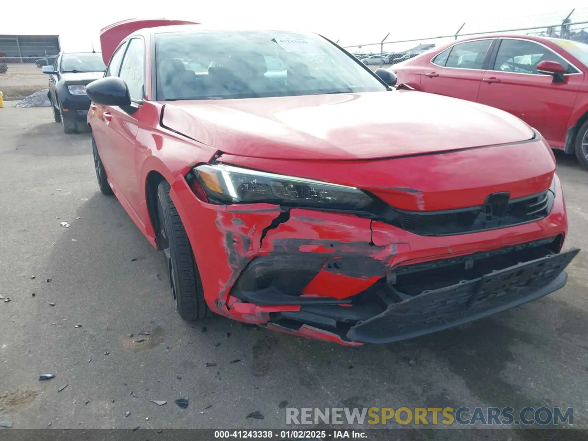 6 Photograph of a damaged car 2HGFE2F52PH571992 HONDA CIVIC 2023