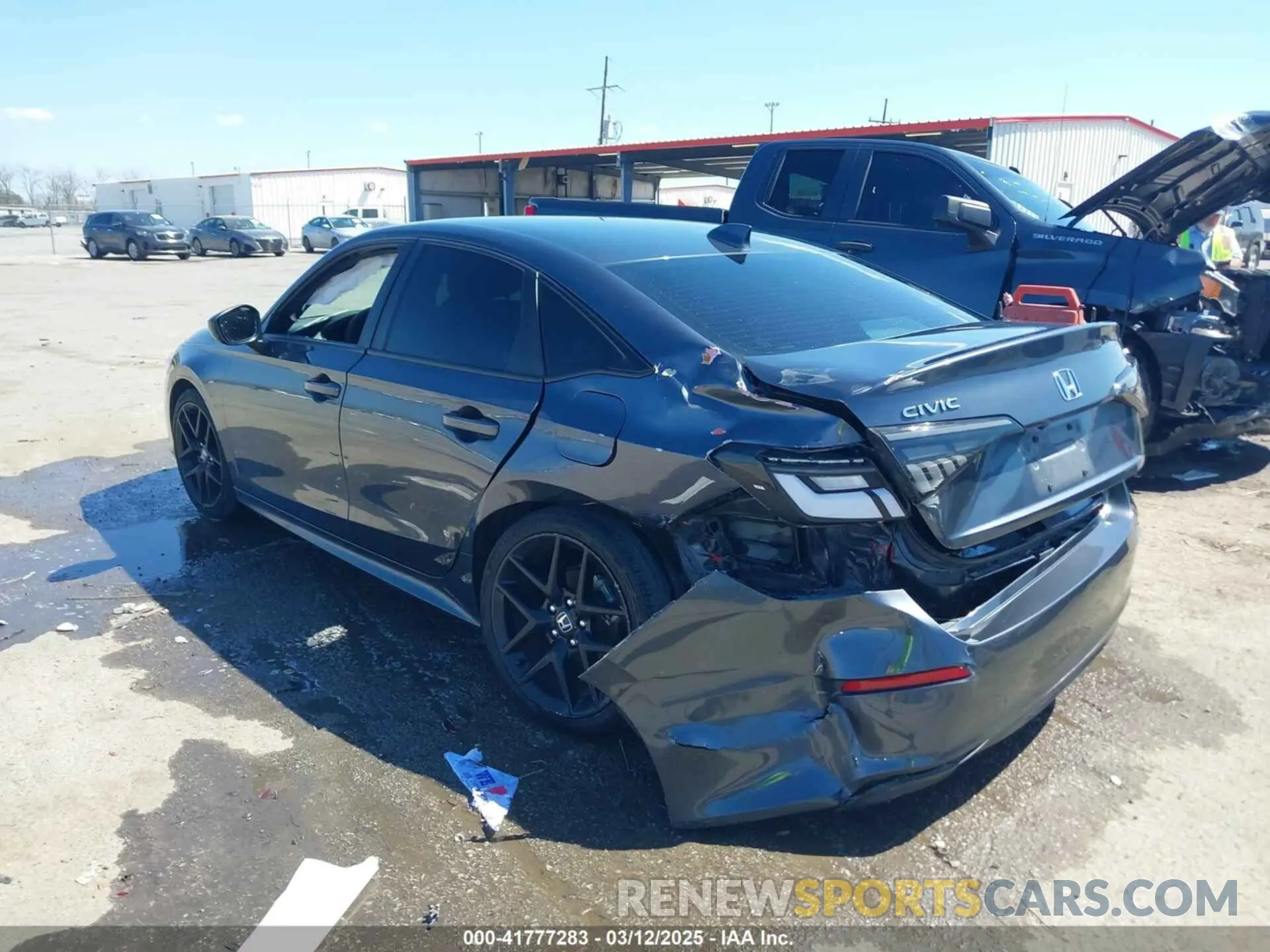 3 Photograph of a damaged car 2HGFE2F53PH500171 HONDA CIVIC 2023