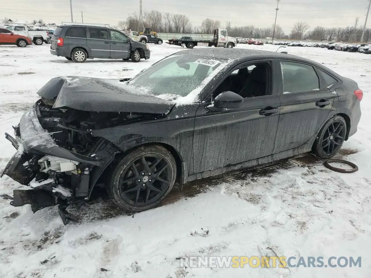 1 Photograph of a damaged car 2HGFE2F53PH503653 HONDA CIVIC 2023