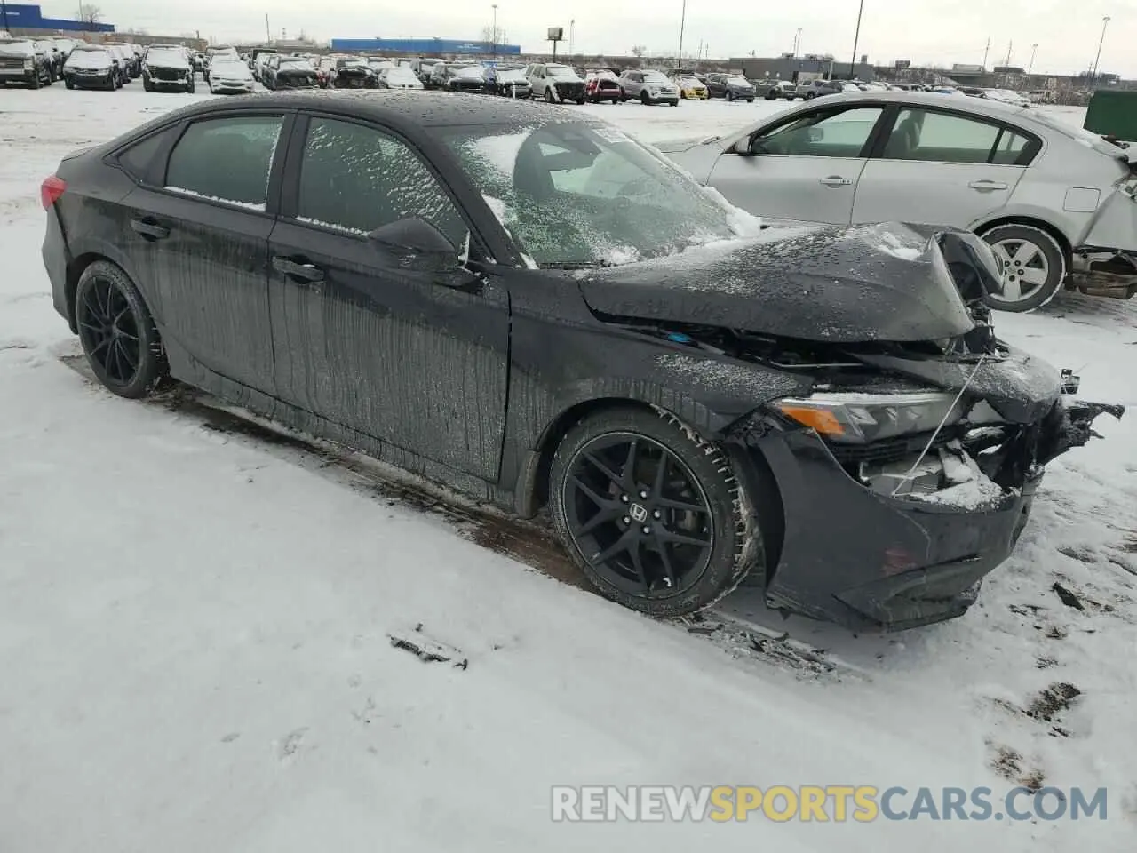4 Photograph of a damaged car 2HGFE2F53PH503653 HONDA CIVIC 2023