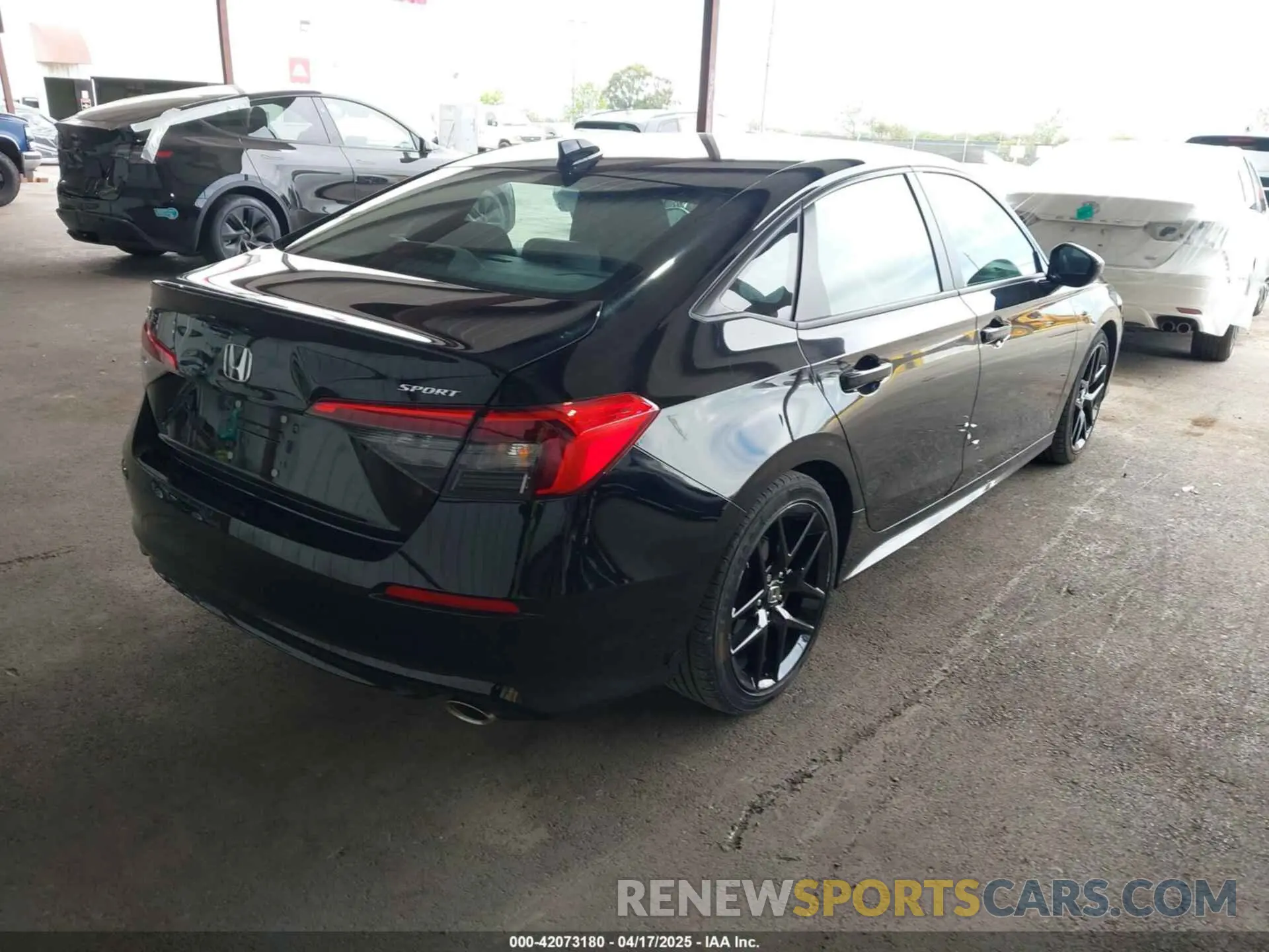 4 Photograph of a damaged car 2HGFE2F53PH508982 HONDA CIVIC 2023