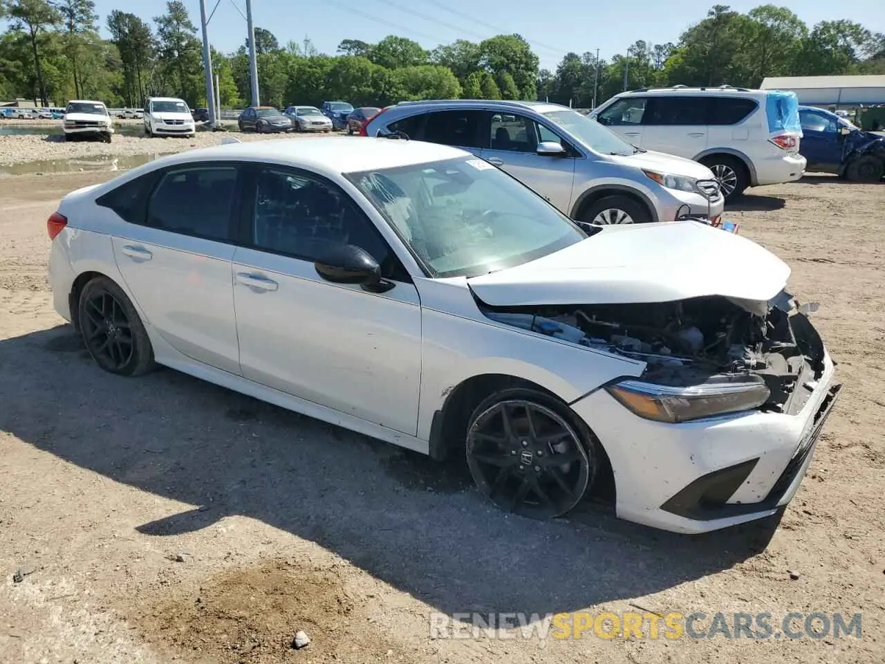 4 Photograph of a damaged car 2HGFE2F53PH519397 HONDA CIVIC 2023