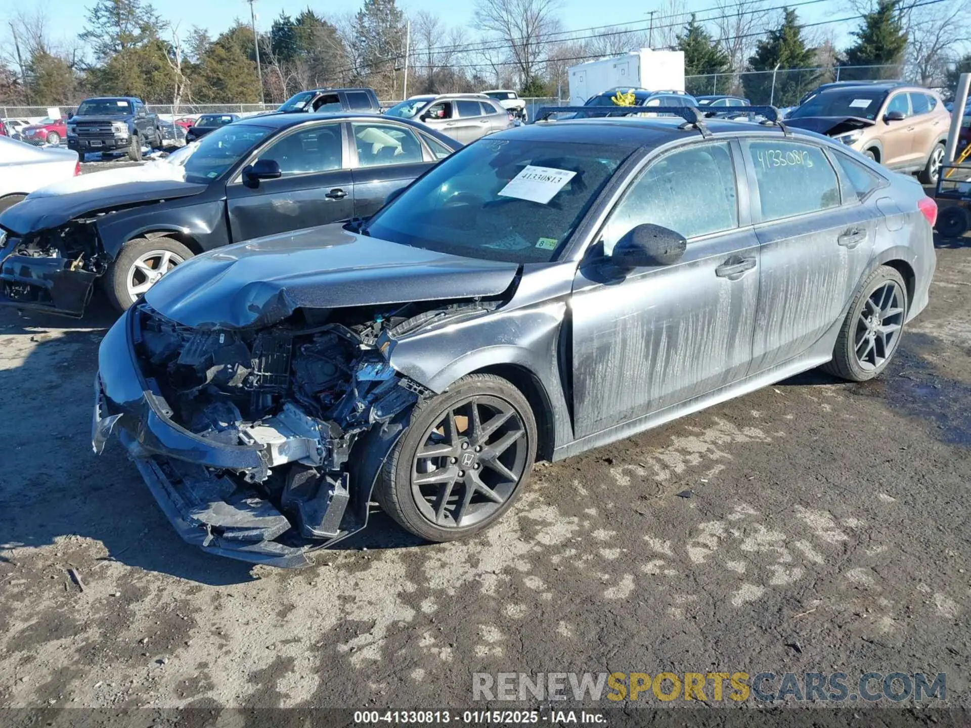 2 Photograph of a damaged car 2HGFE2F53PH521019 HONDA CIVIC 2023