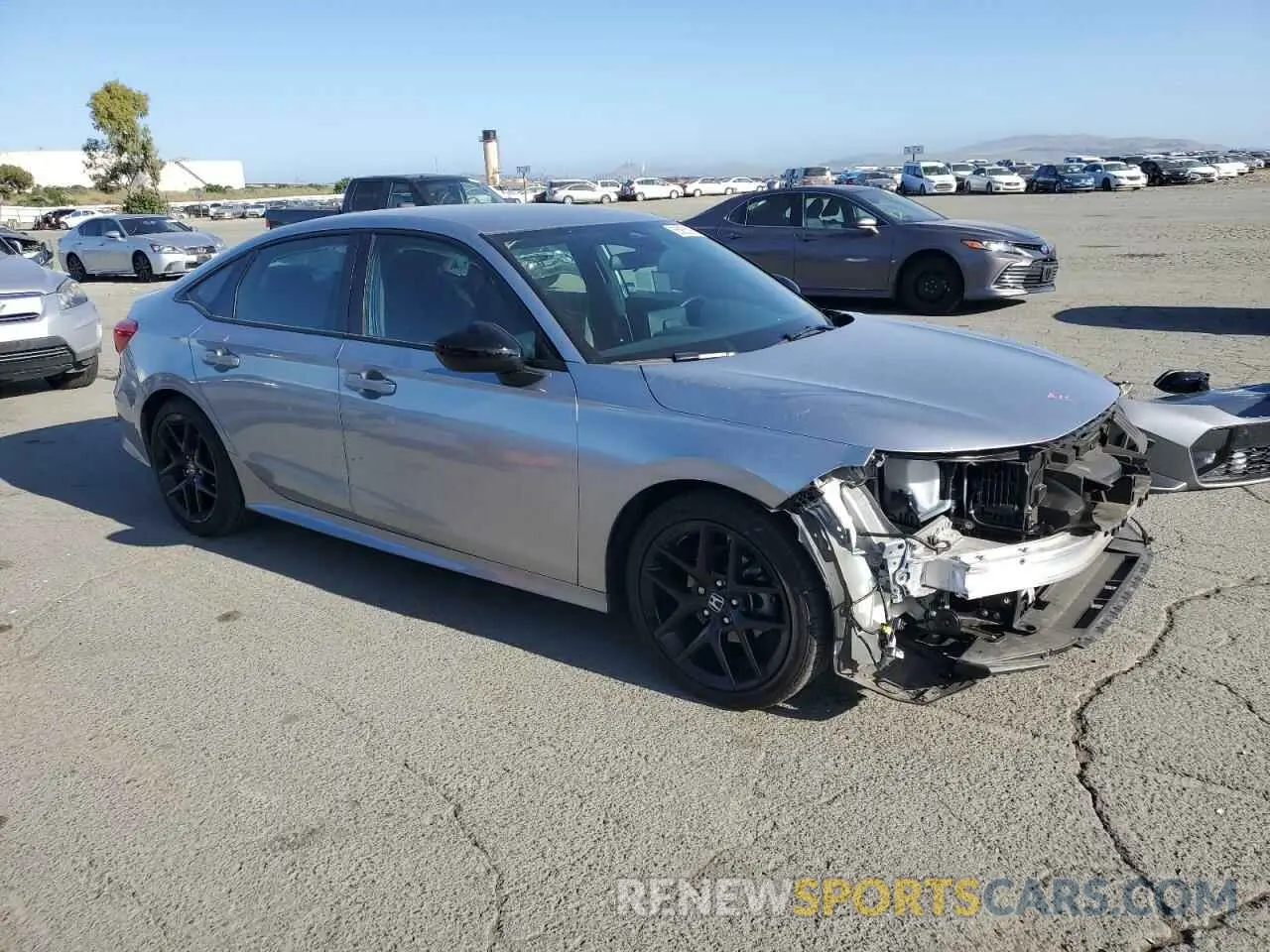 4 Photograph of a damaged car 2HGFE2F53PH527449 HONDA CIVIC 2023