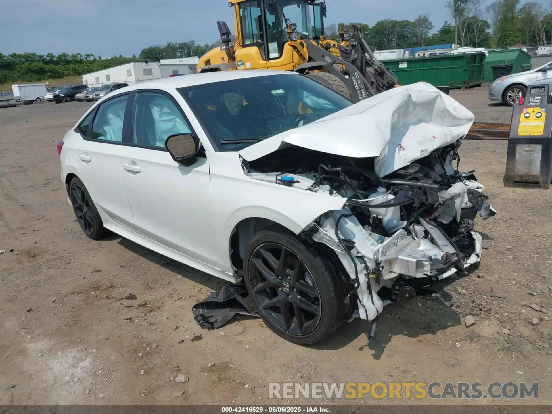 1 Photograph of a damaged car 2HGFE2F53PH527581 HONDA CIVIC 2023