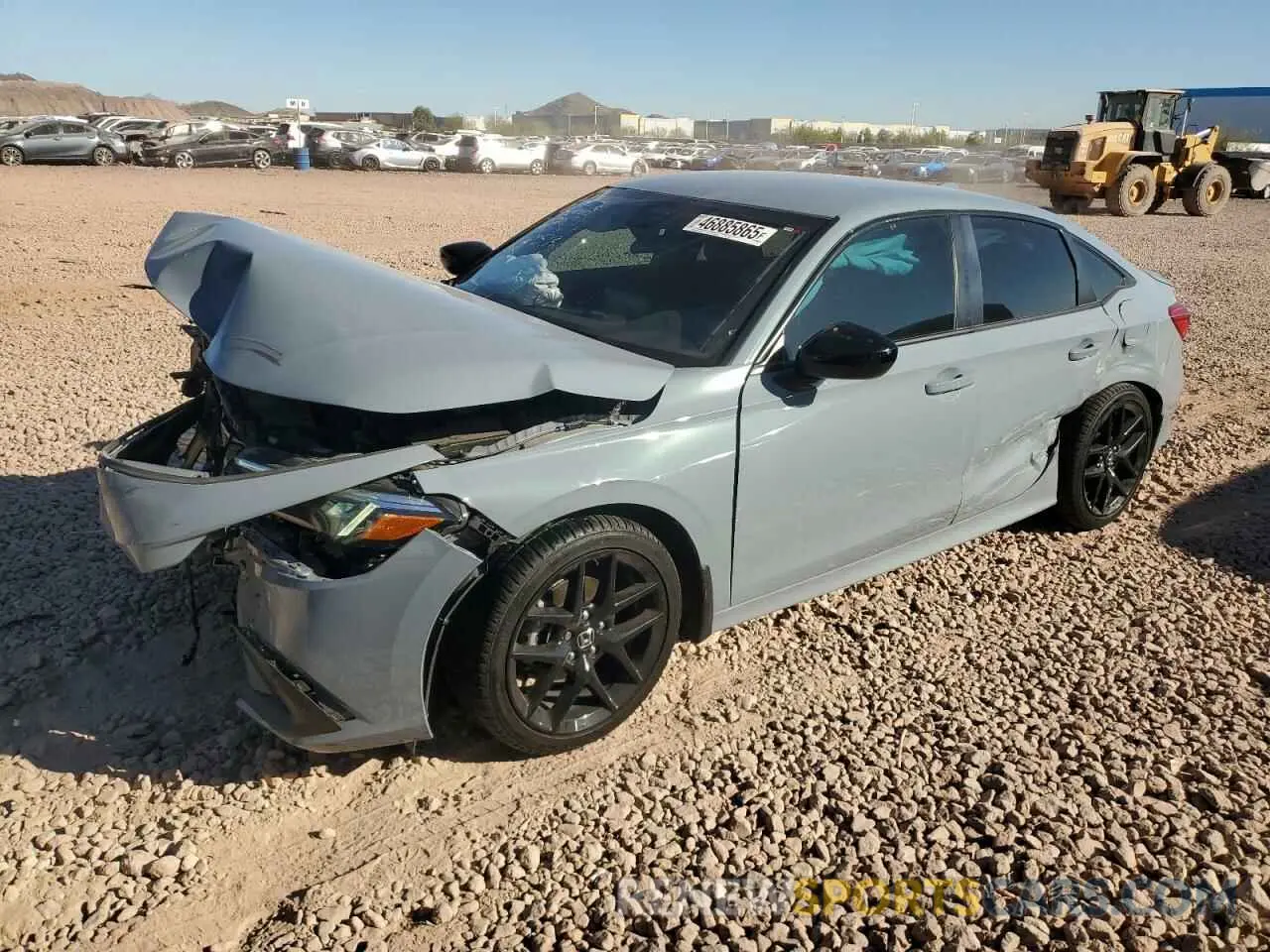 1 Photograph of a damaged car 2HGFE2F53PH535759 HONDA CIVIC 2023