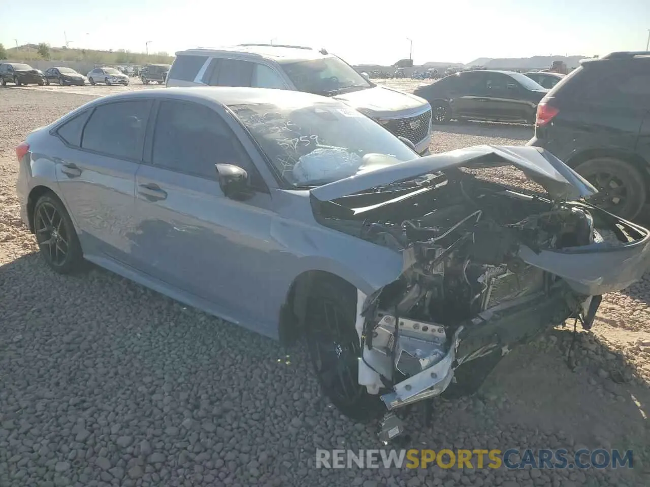 4 Photograph of a damaged car 2HGFE2F53PH535759 HONDA CIVIC 2023