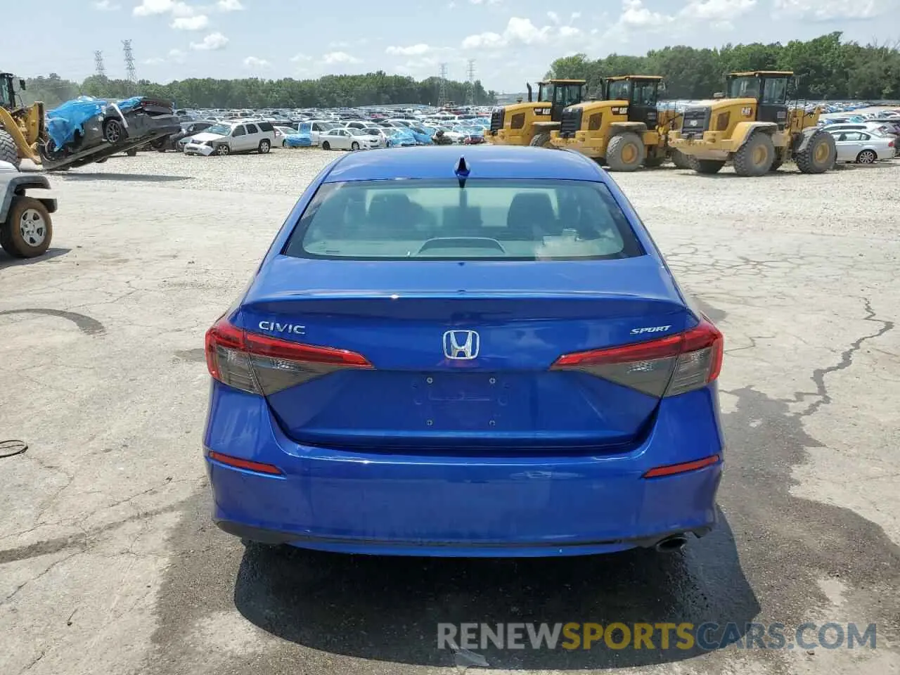 6 Photograph of a damaged car 2HGFE2F53PH541514 HONDA CIVIC 2023