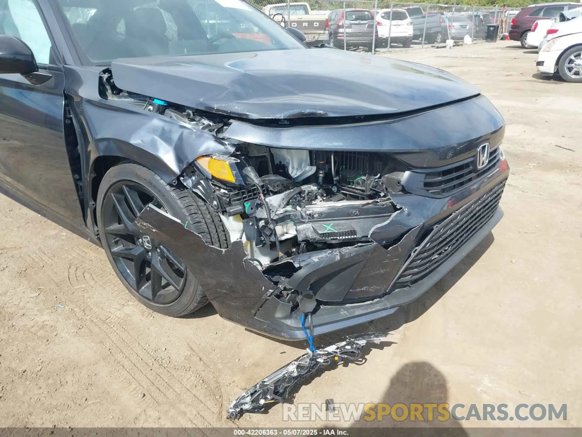 6 Photograph of a damaged car 2HGFE2F53PH542811 HONDA CIVIC 2023