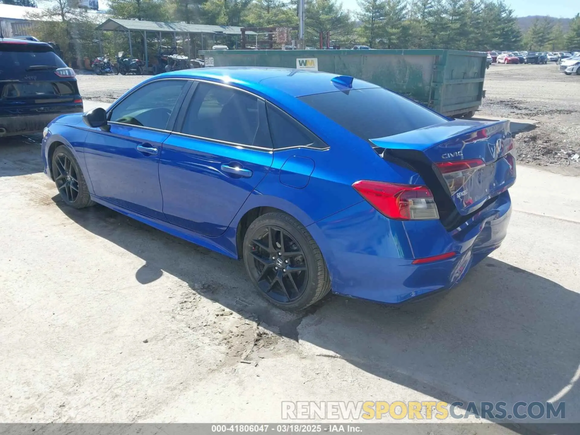 3 Photograph of a damaged car 2HGFE2F53PH543991 HONDA CIVIC 2023