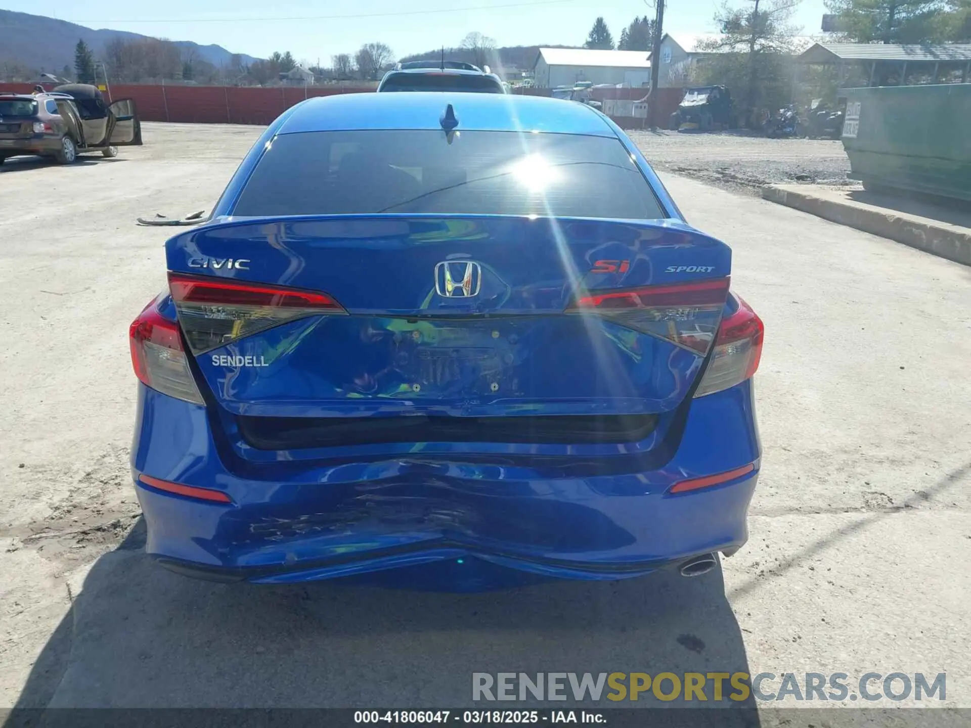 6 Photograph of a damaged car 2HGFE2F53PH543991 HONDA CIVIC 2023