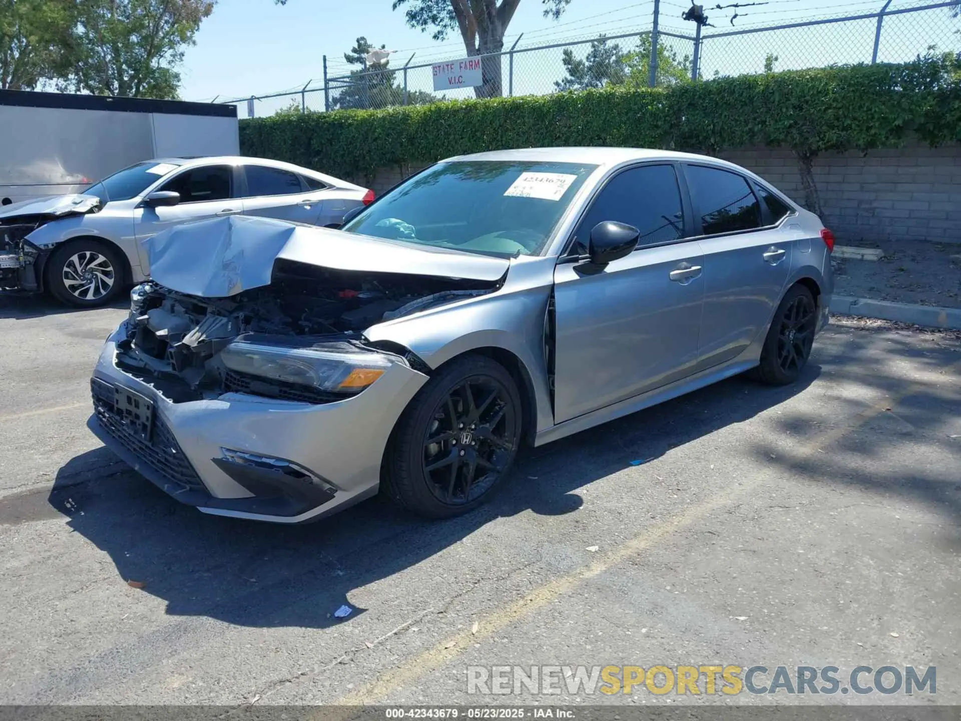 2 Photograph of a damaged car 2HGFE2F53PH544381 HONDA CIVIC 2023
