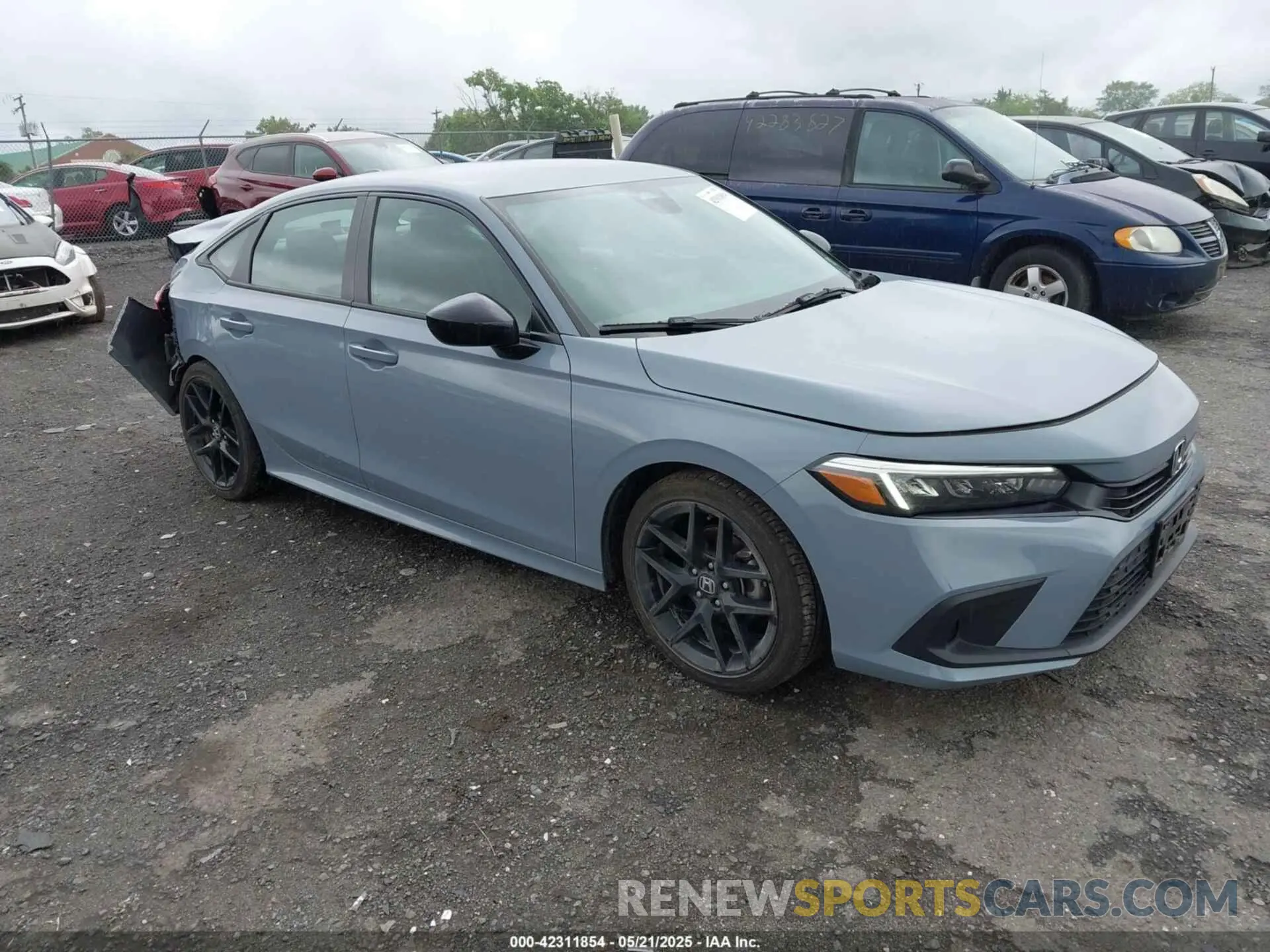 1 Photograph of a damaged car 2HGFE2F53PH554909 HONDA CIVIC 2023