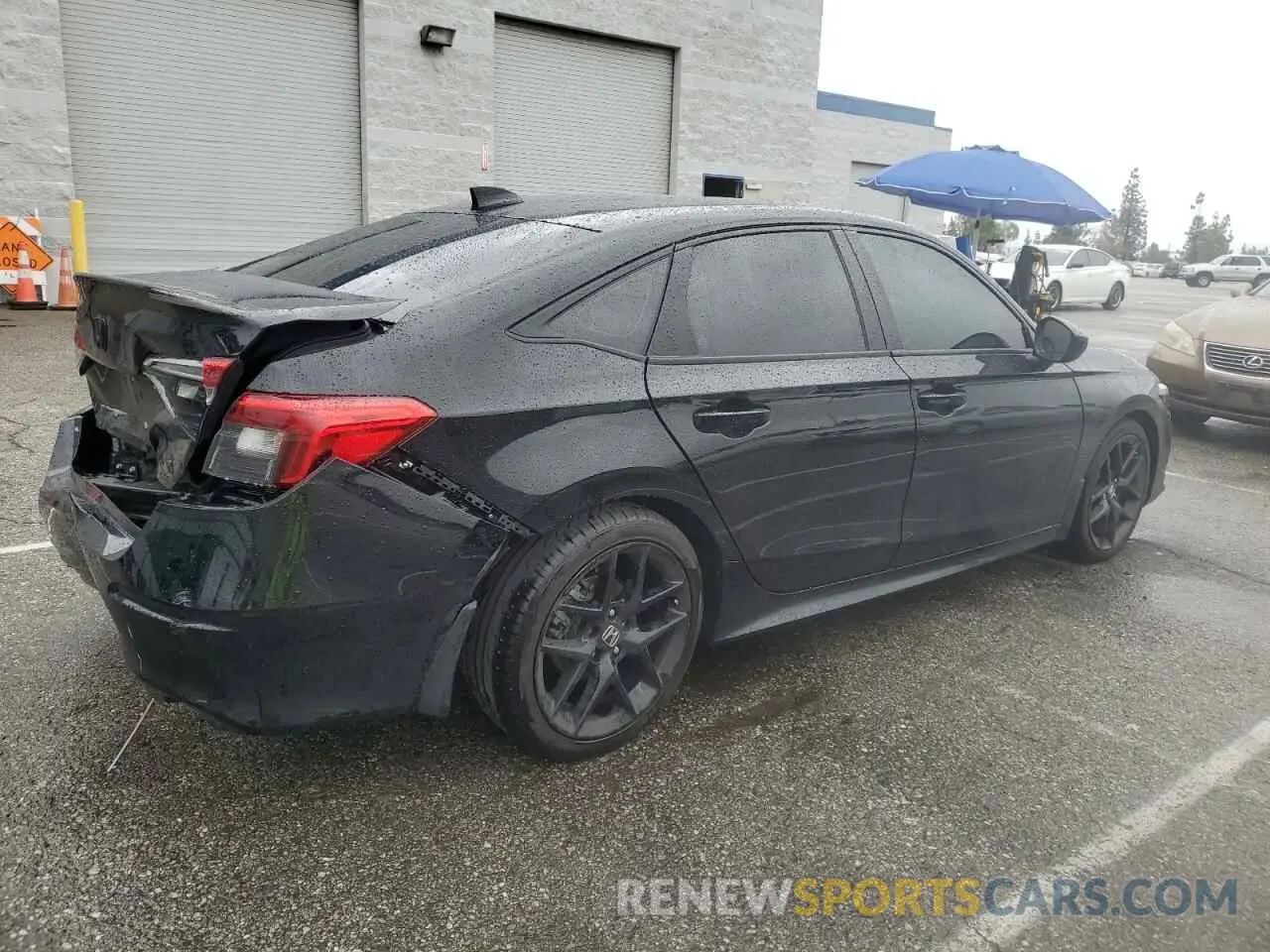3 Photograph of a damaged car 2HGFE2F53PH556384 HONDA CIVIC 2023