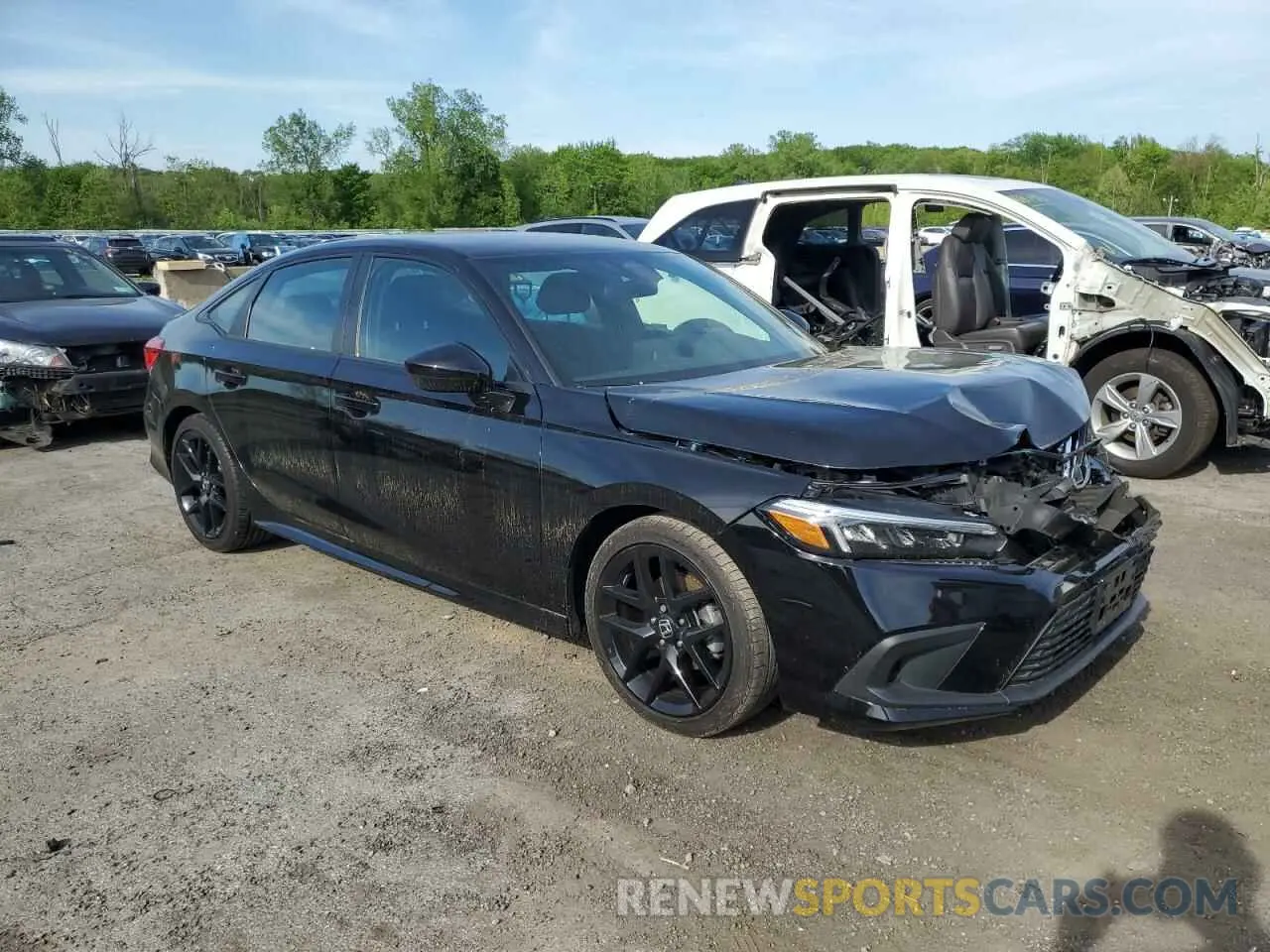 4 Photograph of a damaged car 2HGFE2F53PH557227 HONDA CIVIC 2023