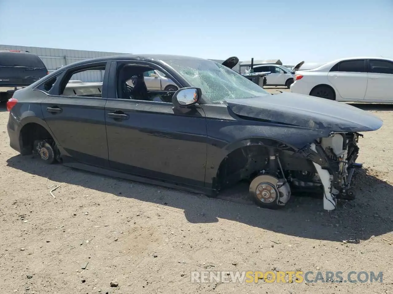 4 Photograph of a damaged car 2HGFE2F53PH558023 HONDA CIVIC 2023