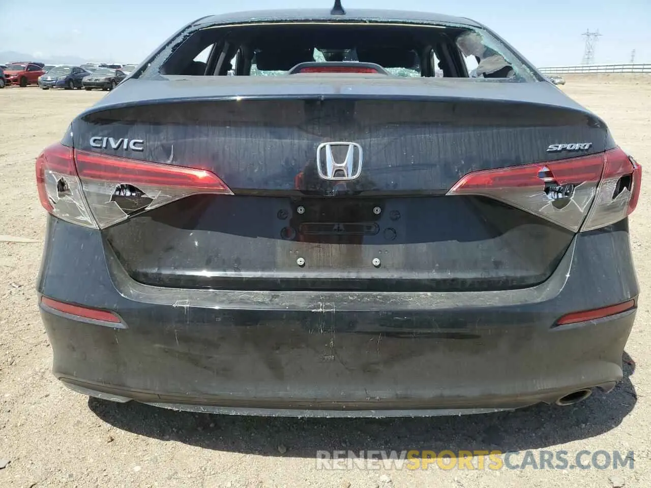 6 Photograph of a damaged car 2HGFE2F53PH558023 HONDA CIVIC 2023