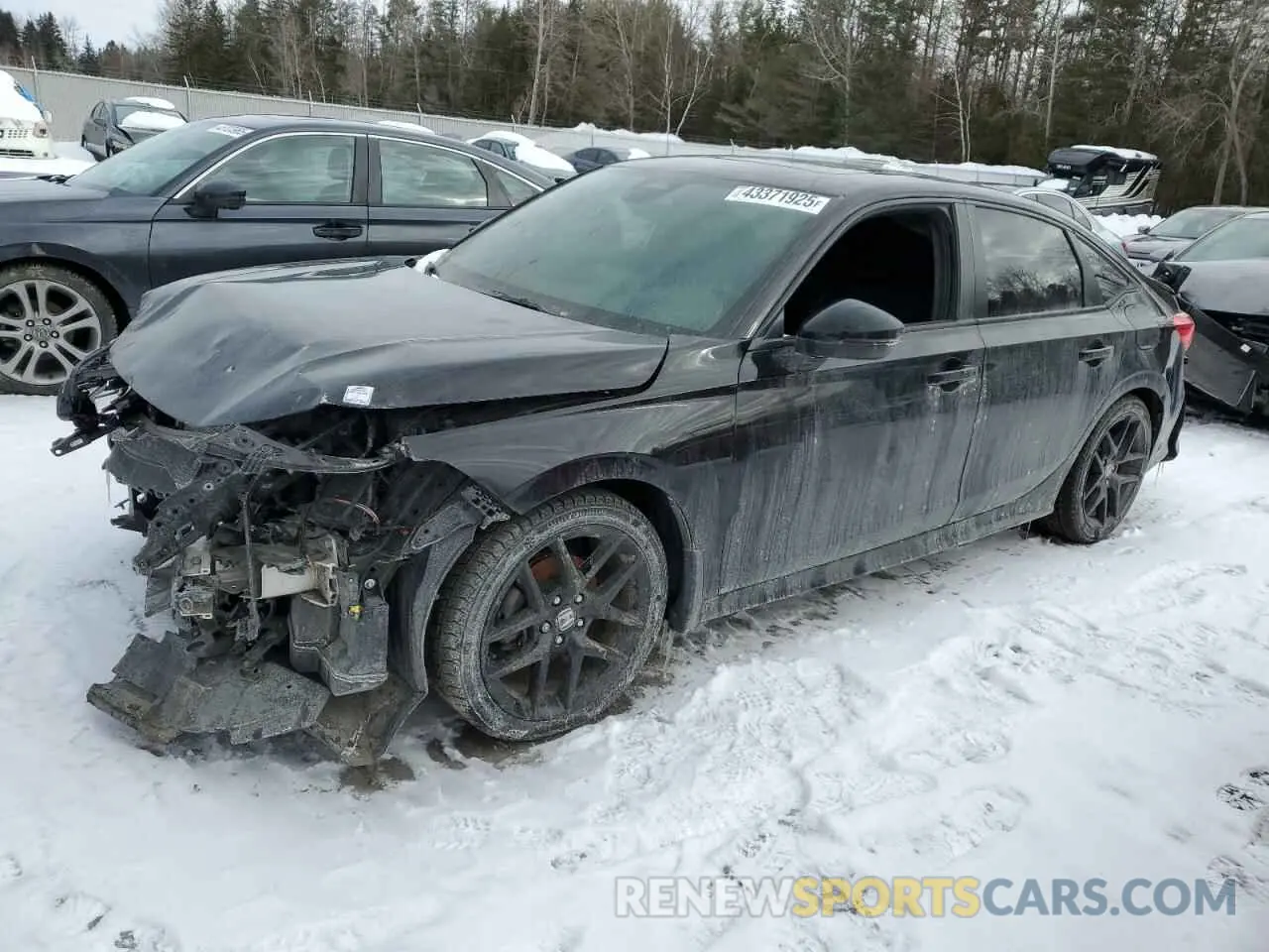 1 Photograph of a damaged car 2HGFE2F54PH103455 HONDA CIVIC 2023