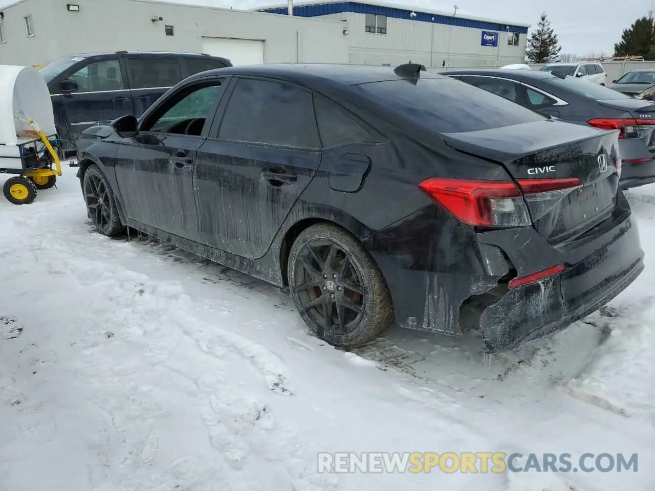 2 Photograph of a damaged car 2HGFE2F54PH103455 HONDA CIVIC 2023