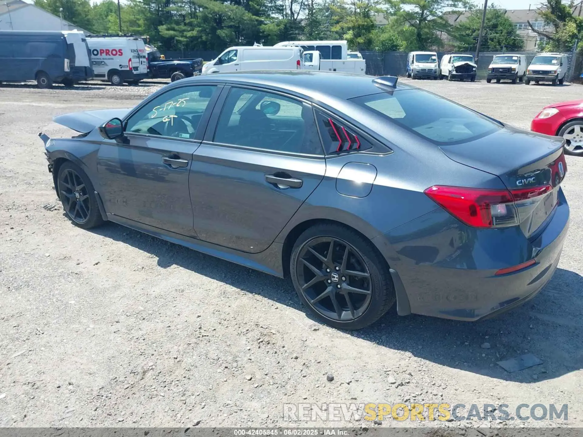 3 Photograph of a damaged car 2HGFE2F54PH505704 HONDA CIVIC 2023
