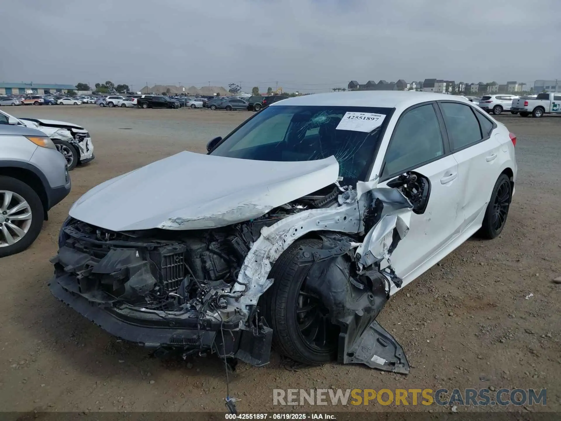 6 Photograph of a damaged car 2HGFE2F54PH510109 HONDA CIVIC 2023