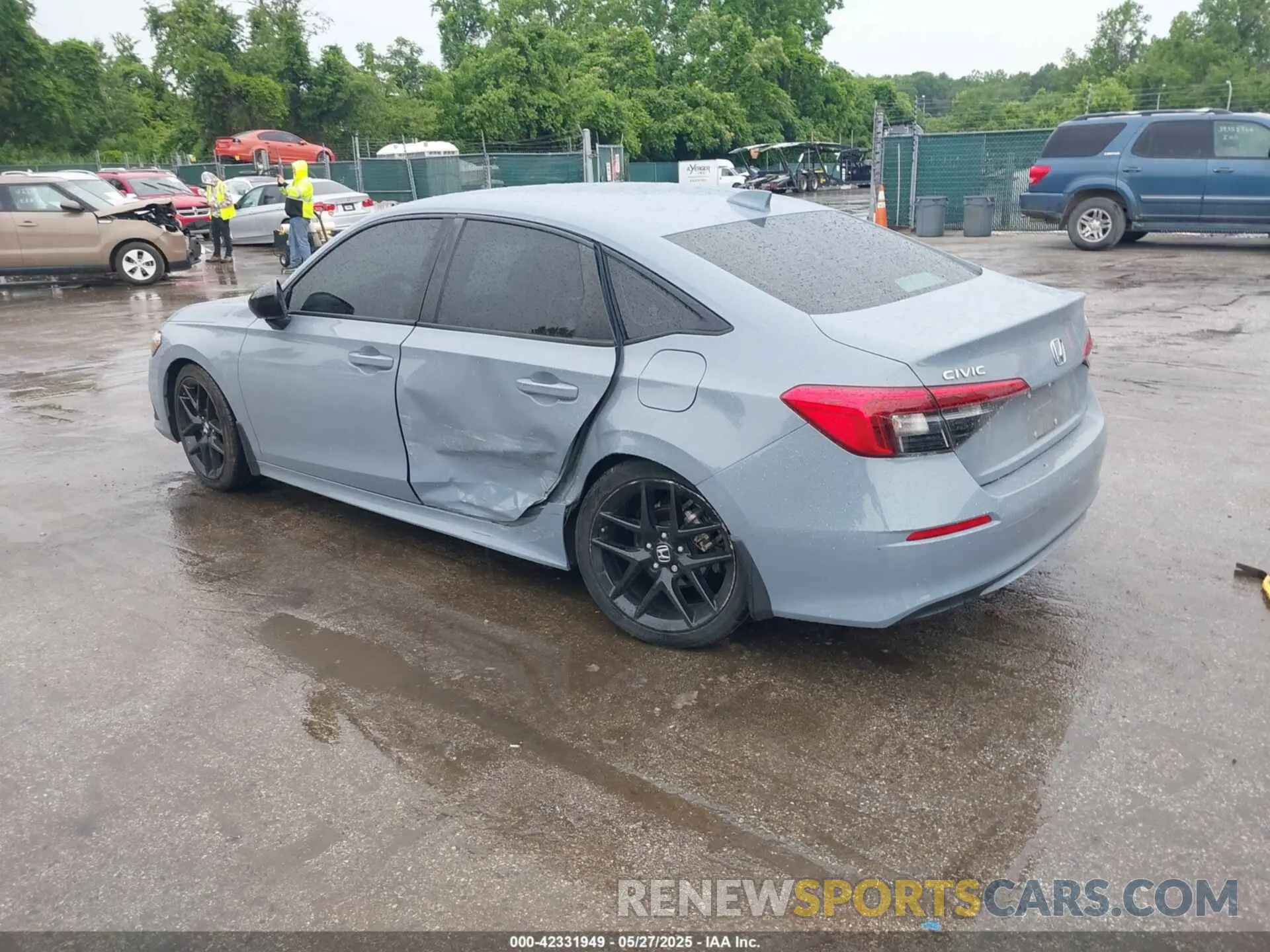 3 Photograph of a damaged car 2HGFE2F54PH512202 HONDA CIVIC 2023
