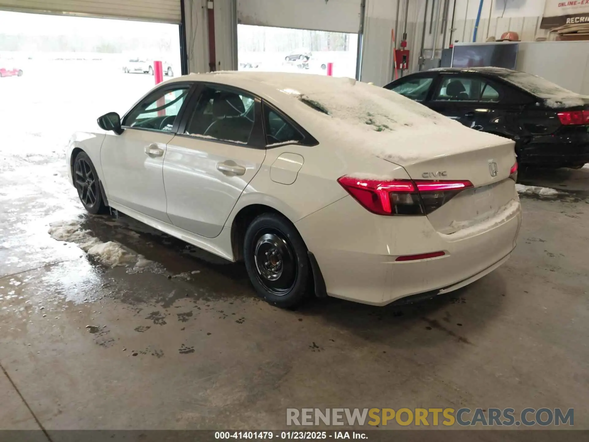 3 Photograph of a damaged car 2HGFE2F54PH512362 HONDA CIVIC 2023