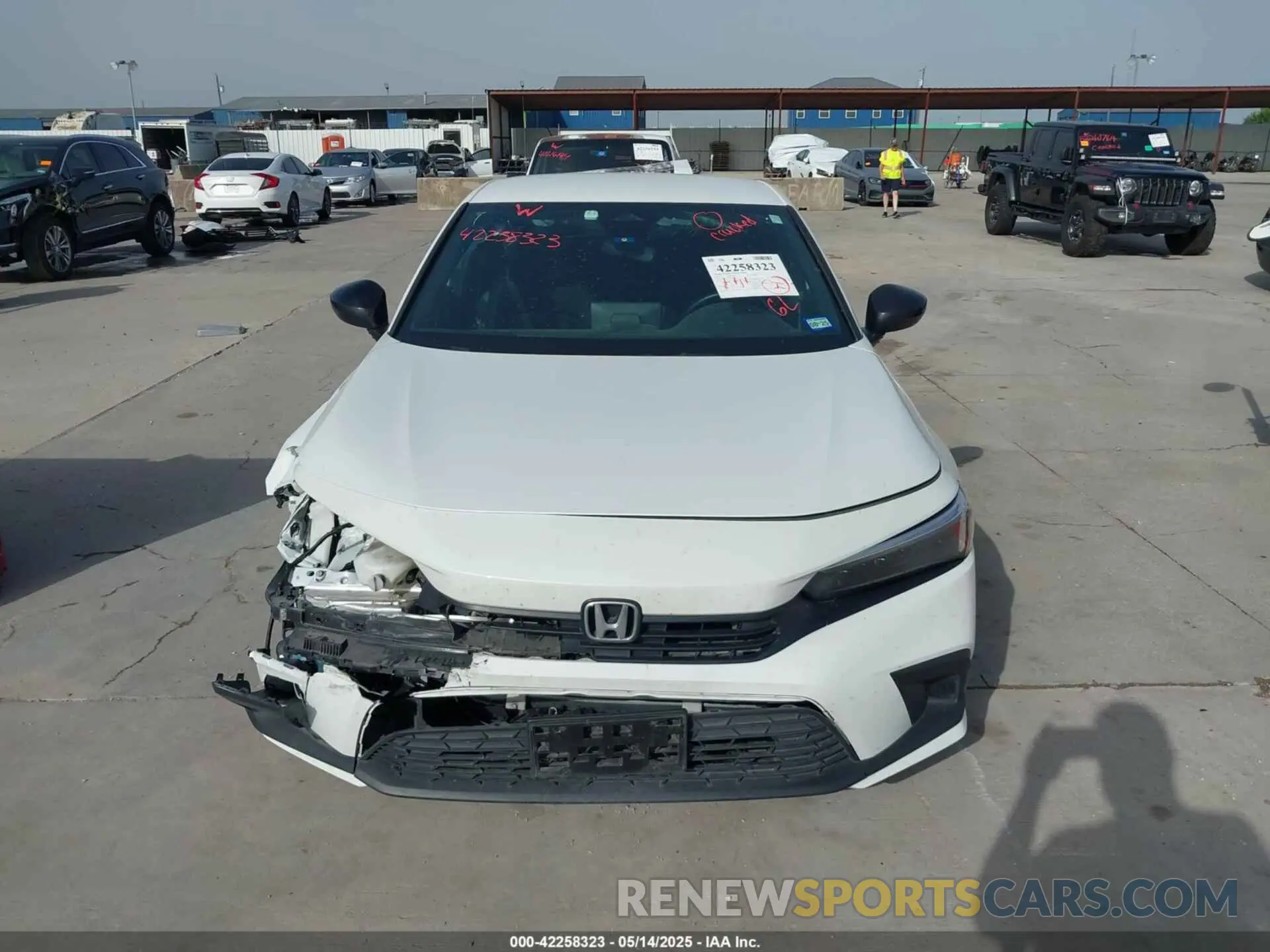 11 Photograph of a damaged car 2HGFE2F54PH521840 HONDA CIVIC 2023