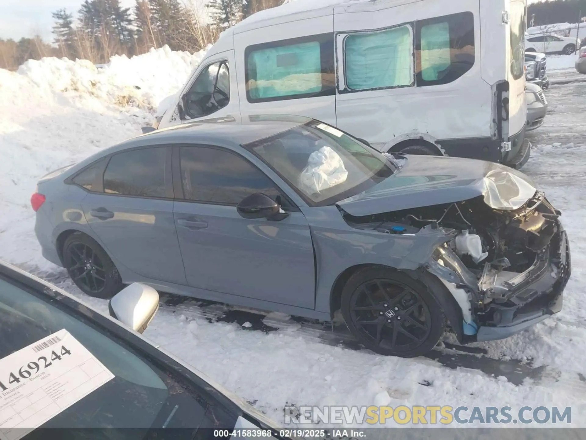 13 Photograph of a damaged car 2HGFE2F54PH527458 HONDA CIVIC 2023